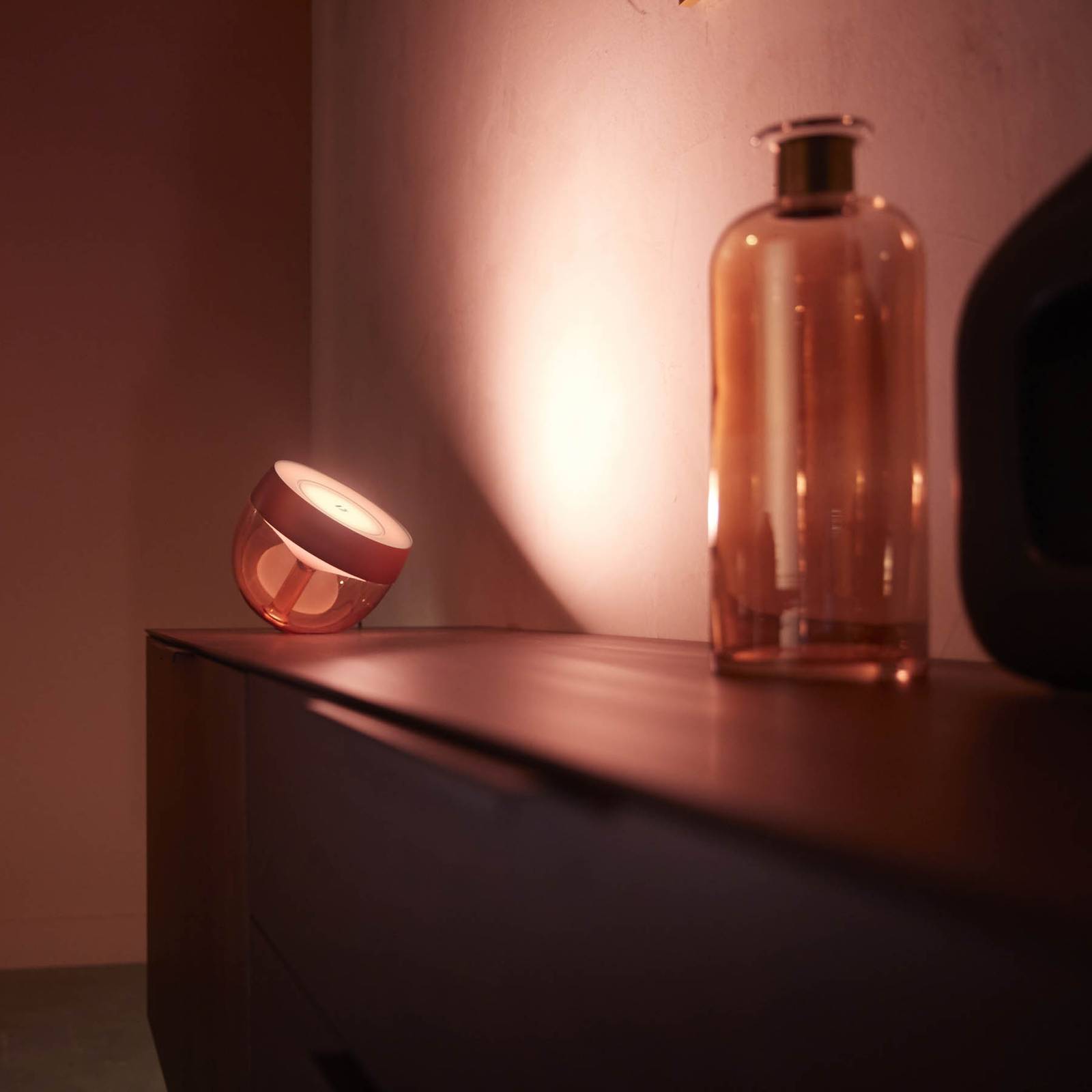 Philips Hue Iris WACA lampa stołowa LED, miedź