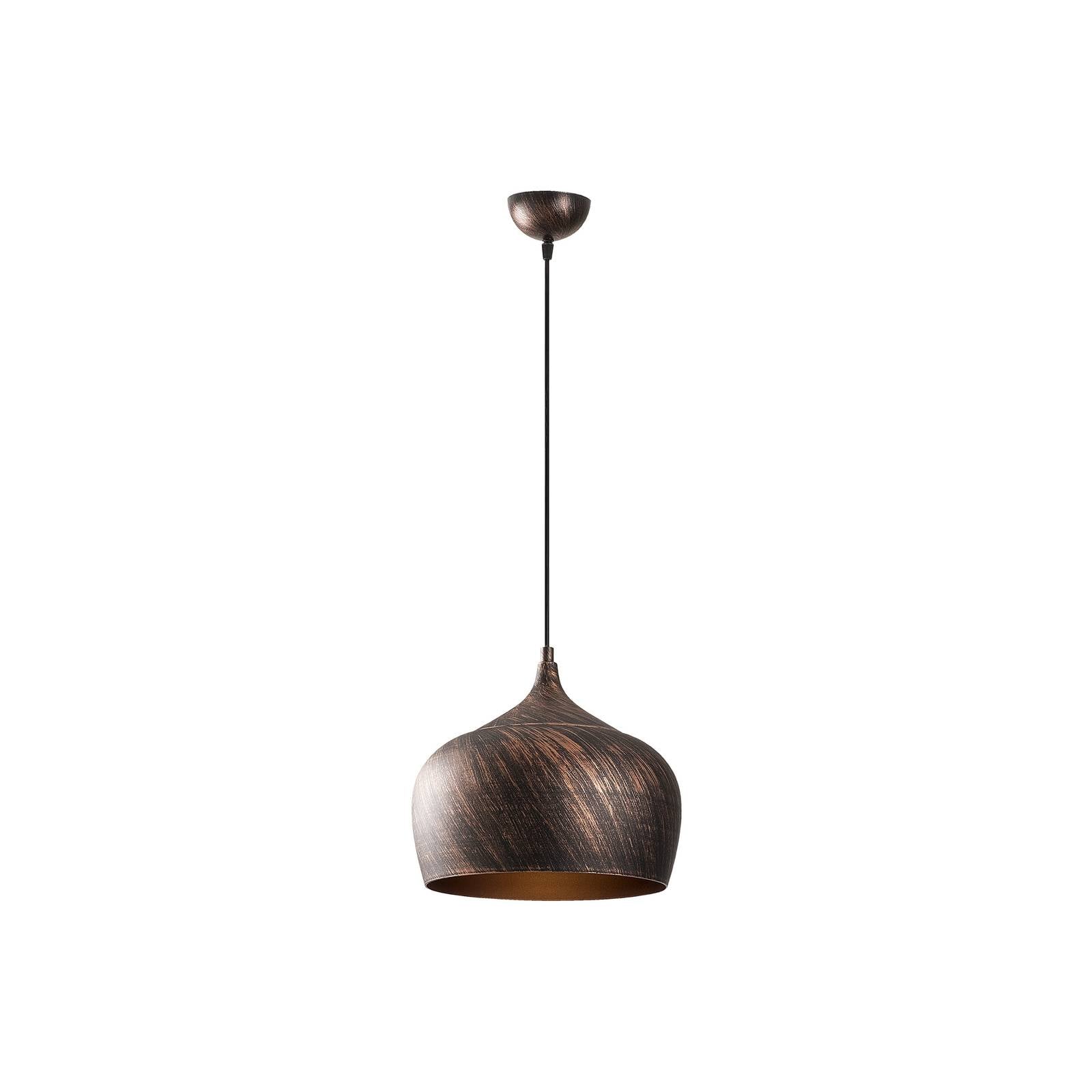 Hängeleuchte Saglam 3761 1-flg. Ø28cm kupfer/gold