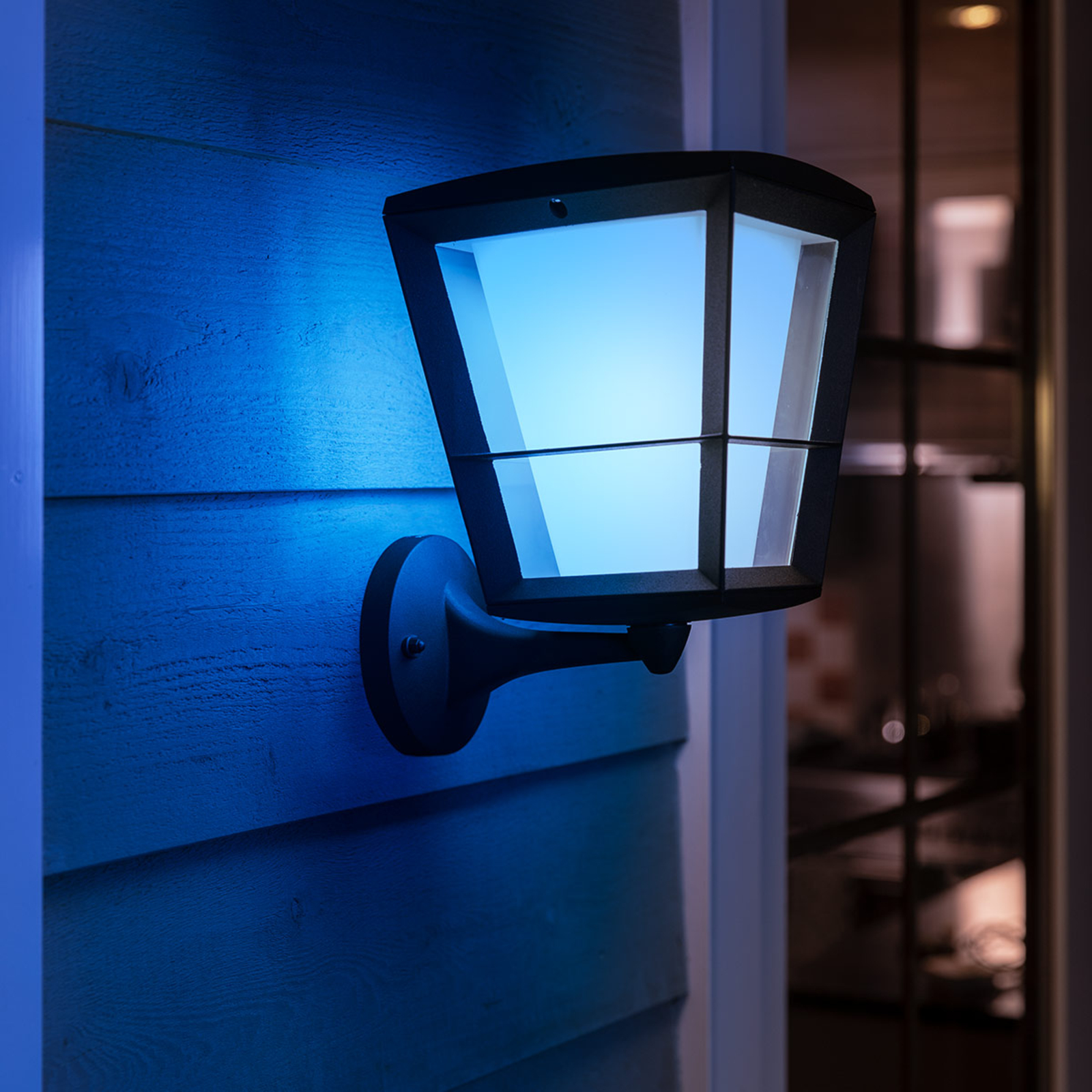 Philips Hue White+Color Econic wall light, above