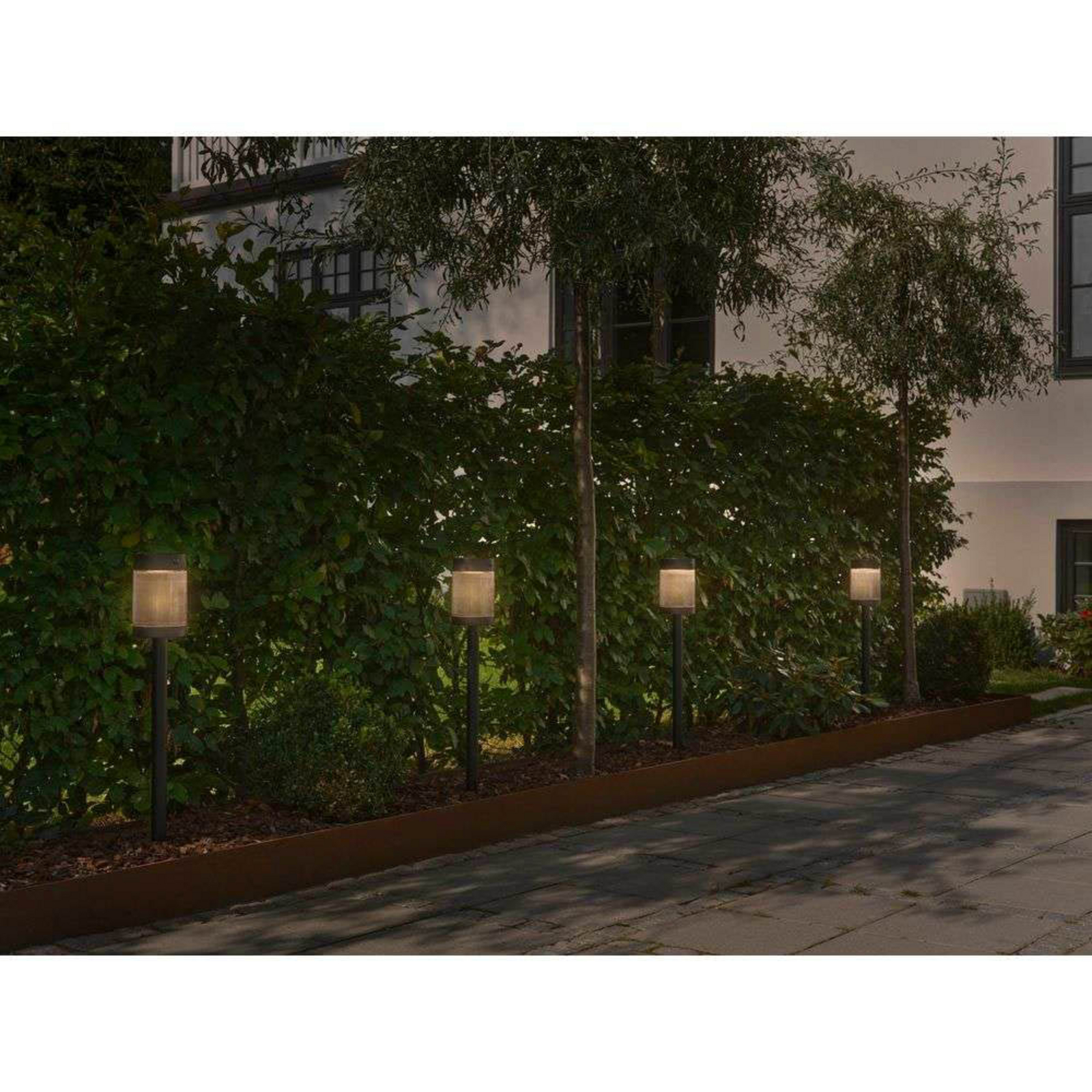 Coupar Solar Lámpara  Exterior/Jardín Svart - Nordlux