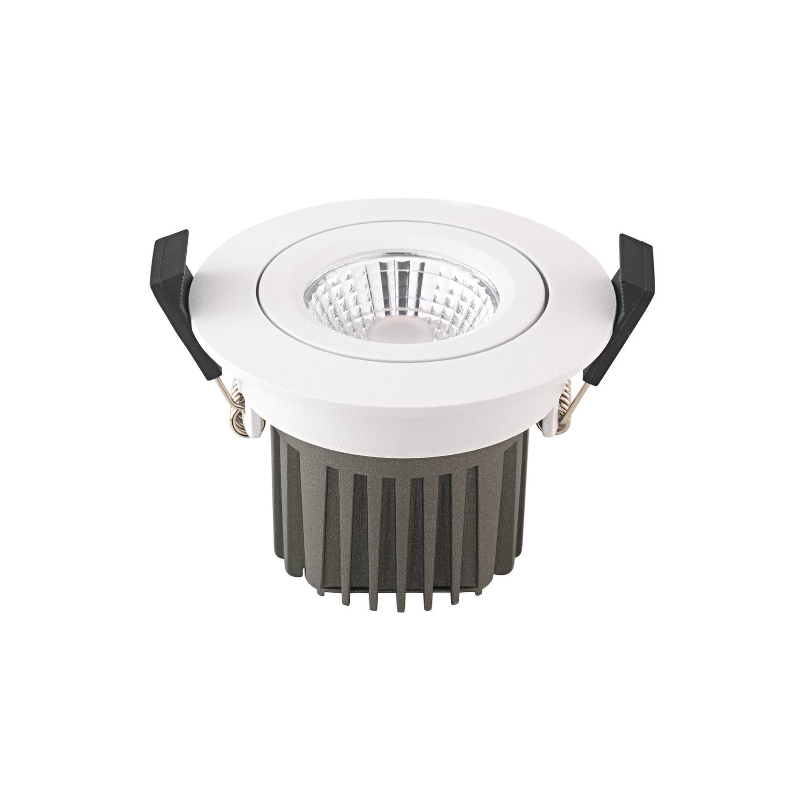 E-shop LED bodový podhľad Diled, Ø 8,5 cm, 10 W, Dim-To-Warm, biely