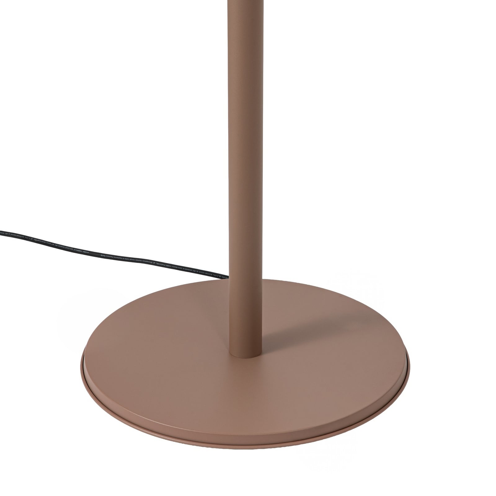 Promiennik grzewczy Lucande Pyravo, brązowy, 200 cm, aluminium, IP44 Promiennik grzewczy Lucande Pyravo, brązowy, 200 cm, aluminium, IP44