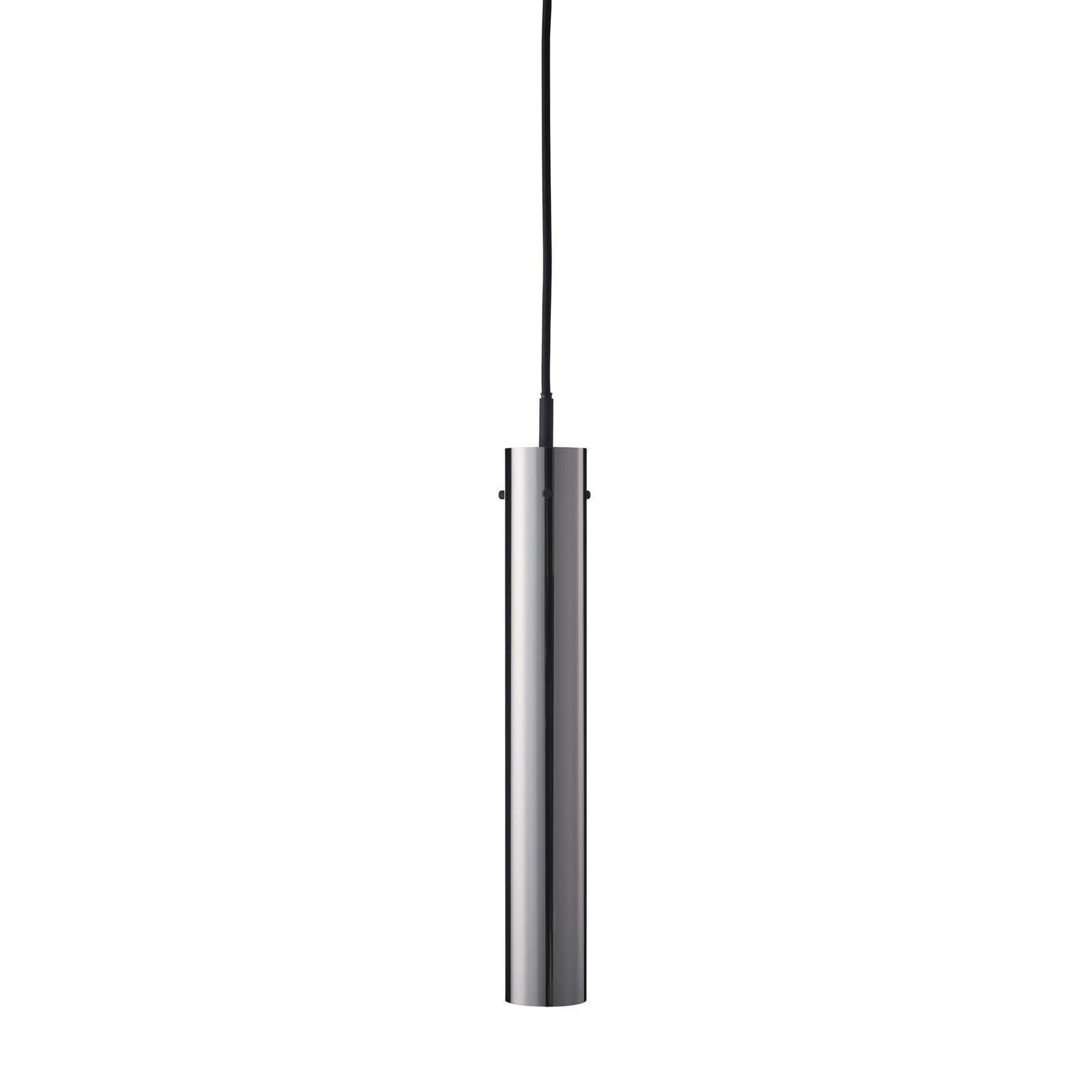 Candeeiro suspenso FRANDSEN FM2014, aço, brilhante, altura 36 cm
