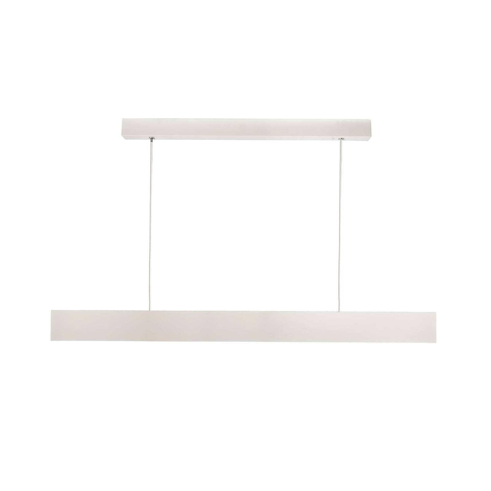 Suspension LED Apollon long 100cm blanche