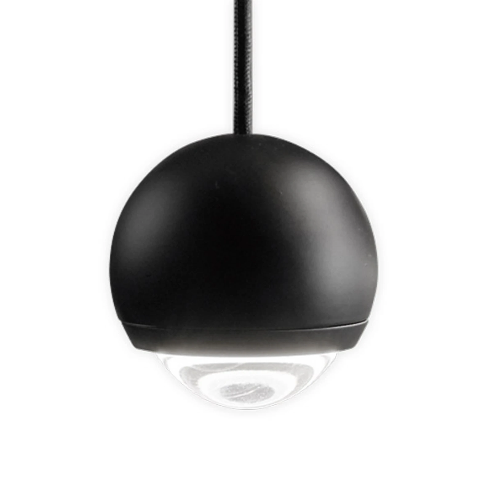 Závěsné svítidlo Egger DLS LED Cleo, černá