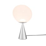 Melt Cone Fat bordlampe Opal/Sølv - Tom Dixon