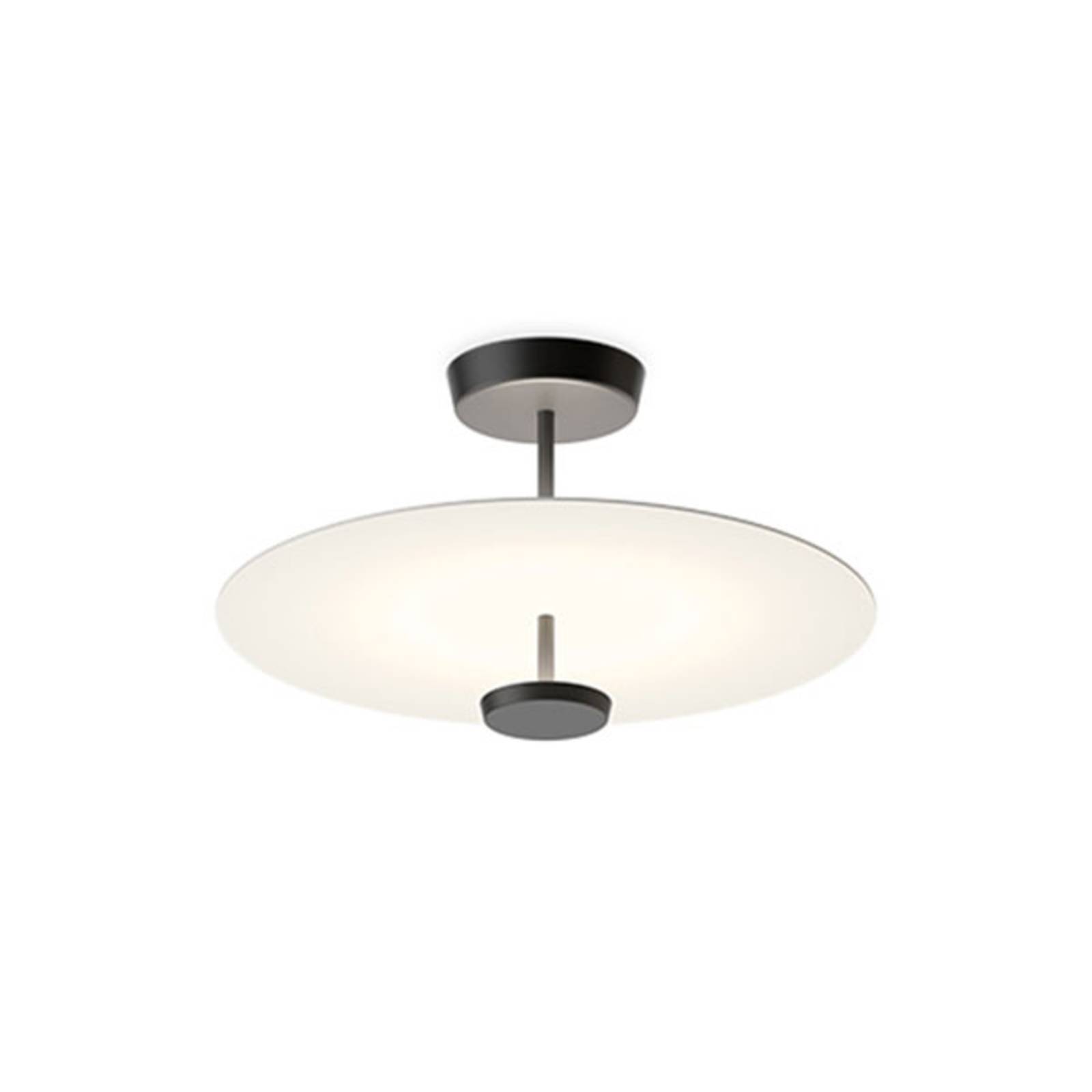 Vibia lapos LED lámpa 2-égő Ø 55 cm fehér