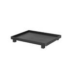 ferm LIVING Bandeja Bon Large, longitud 47 cm, negra, madera