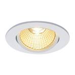 SLV New Tria 68 LED inbouwspot 3.000K rond