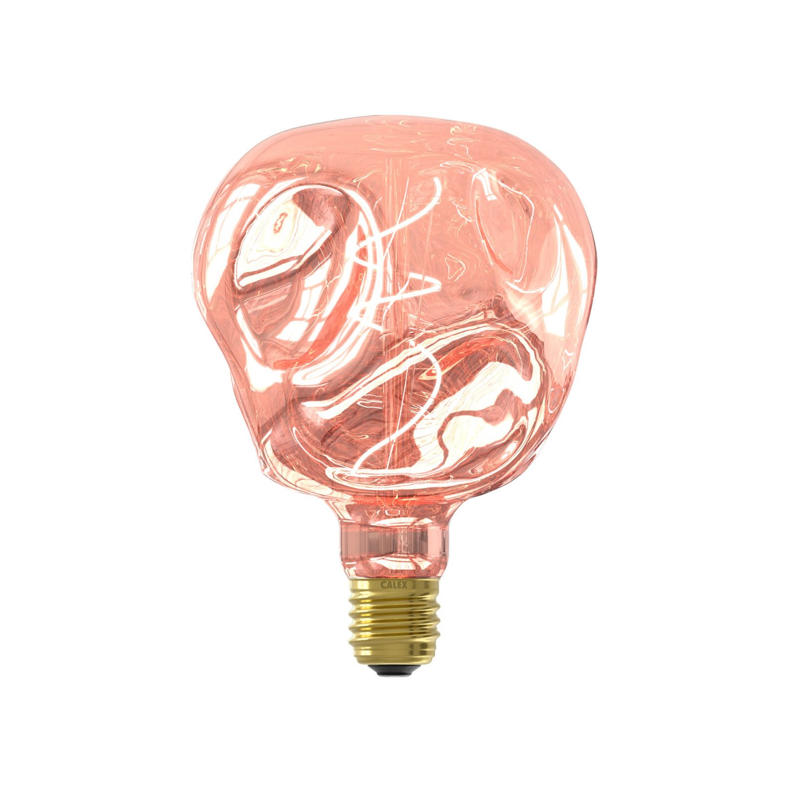 Calex XXL Organic Neo LED E27 4W G125 dimm ružová