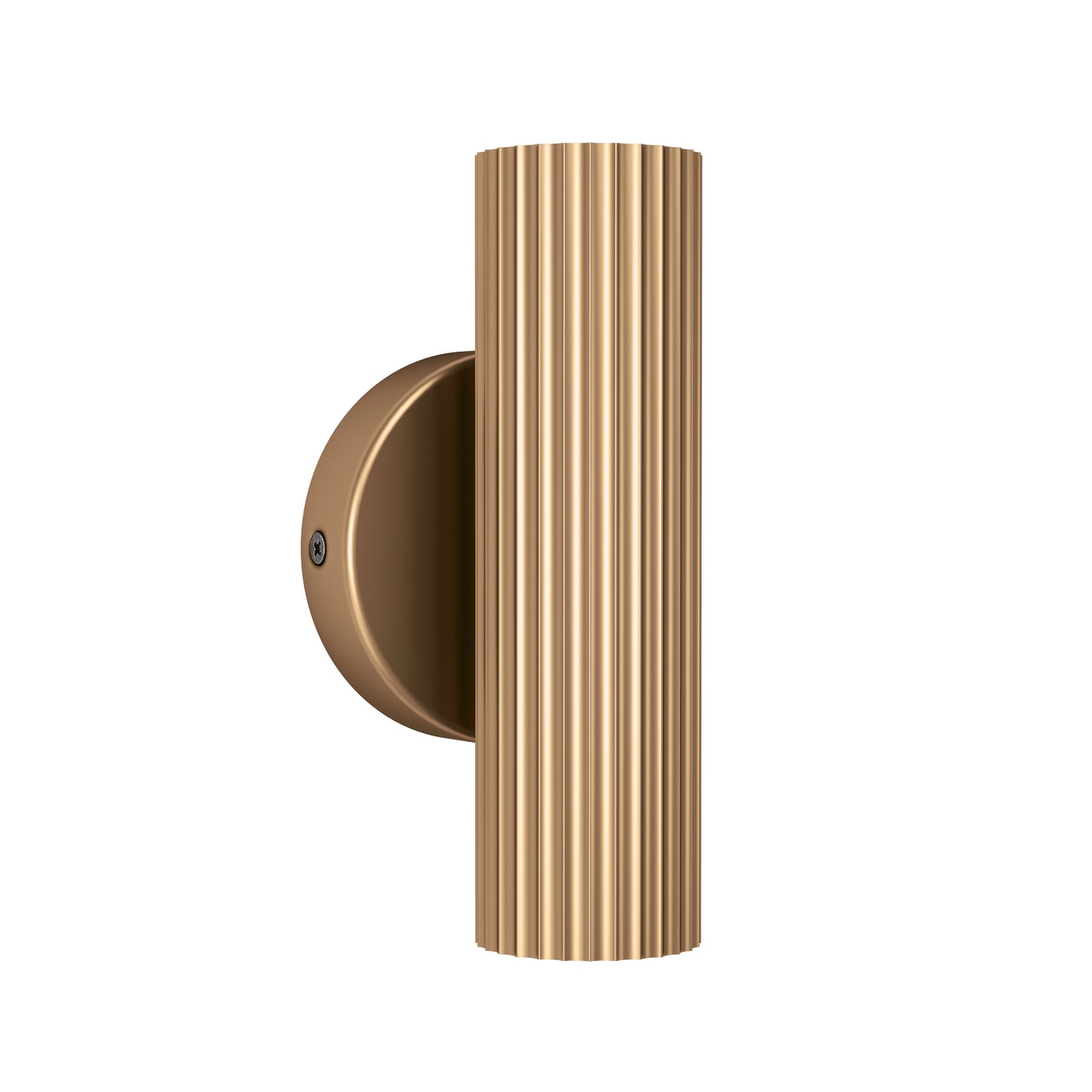 Væglampe Portillo, messing, højde 20 cm, 2 lyskilder, GU10