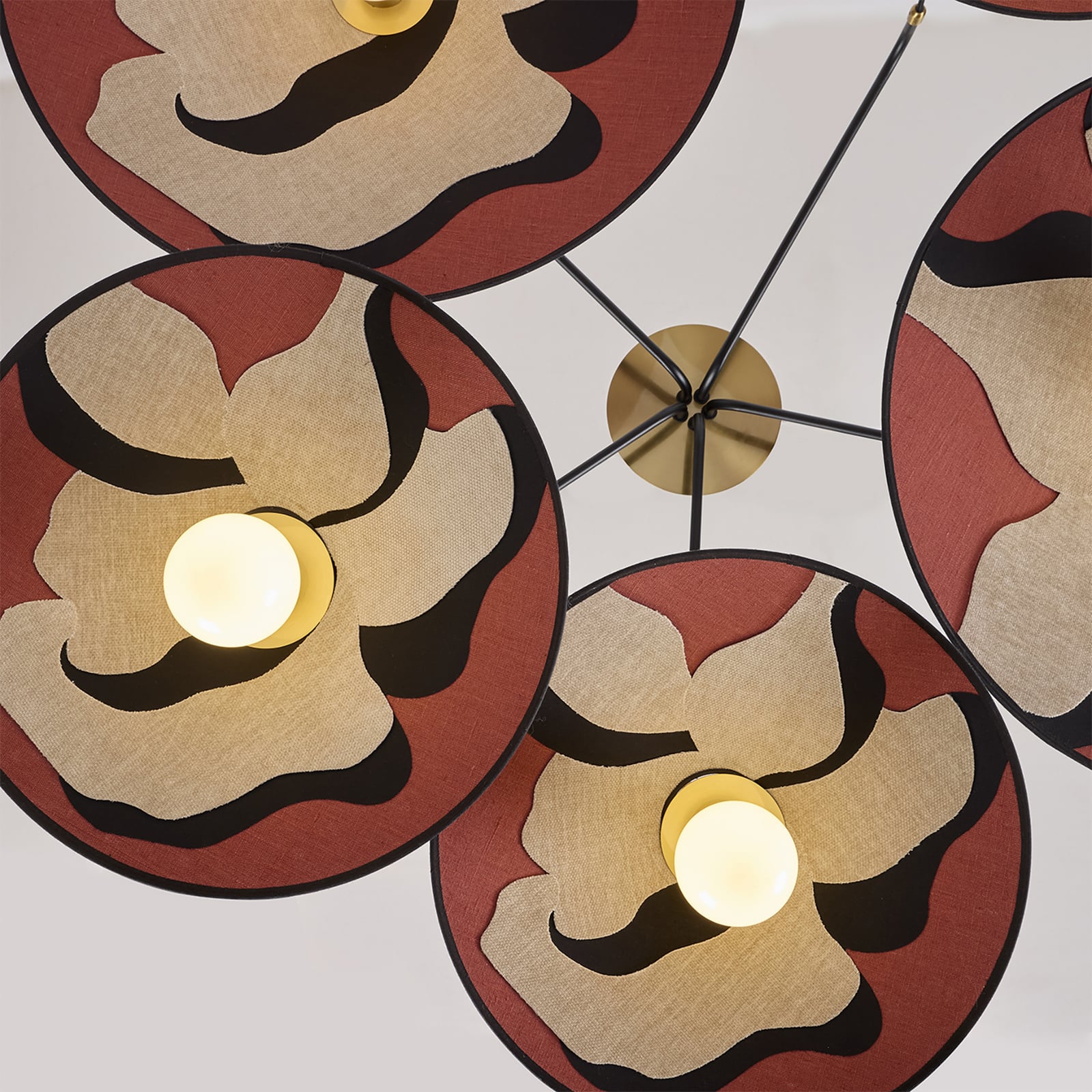 Sonia Laudet Lampada a sospensione, massala, a 5 luci - MARKET SET