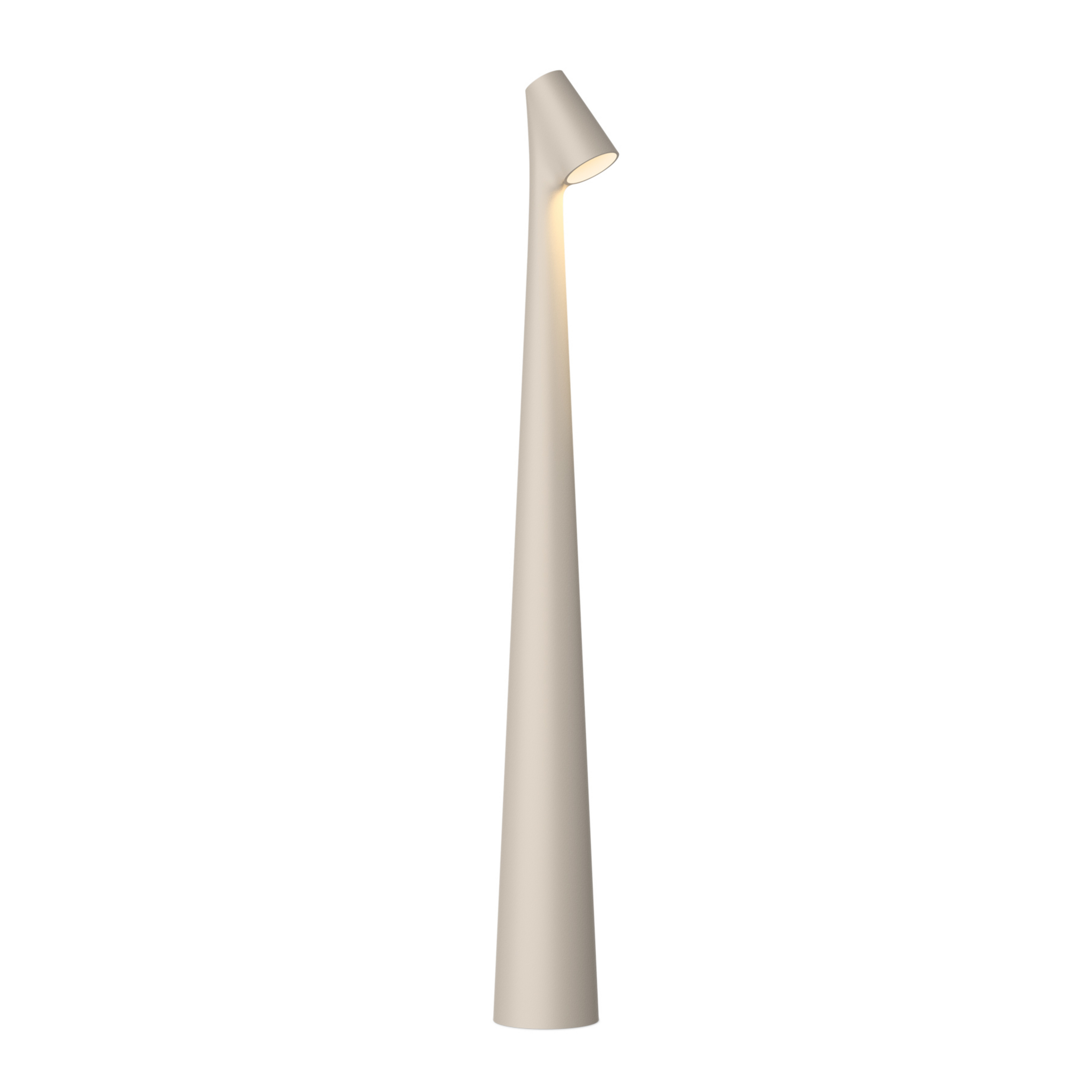 Africa Portable, lichtbeige, hoogte 45 cm, led, accu - Vibia