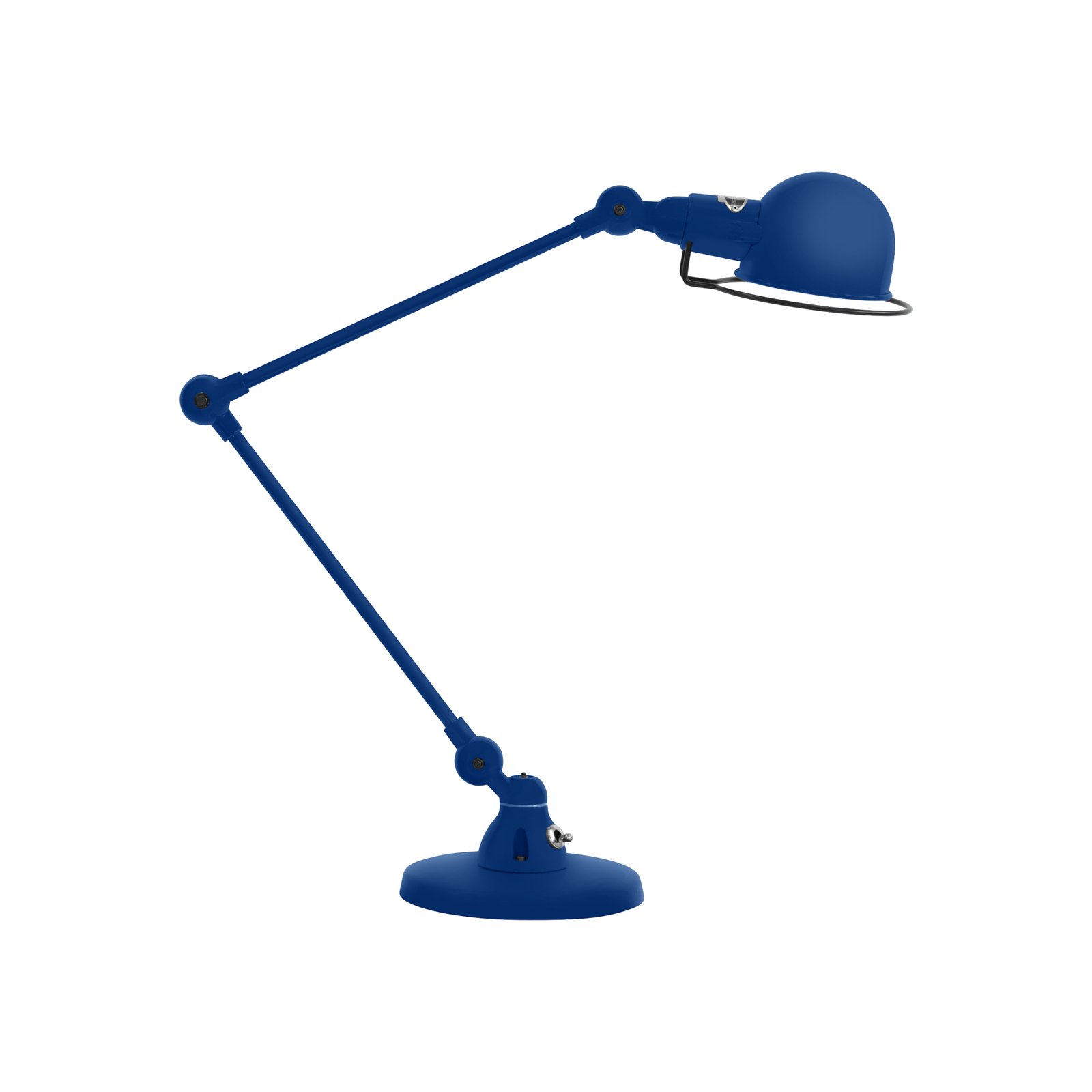 Jieldé Signal SI333 table lamp with base, sapphire blue matt