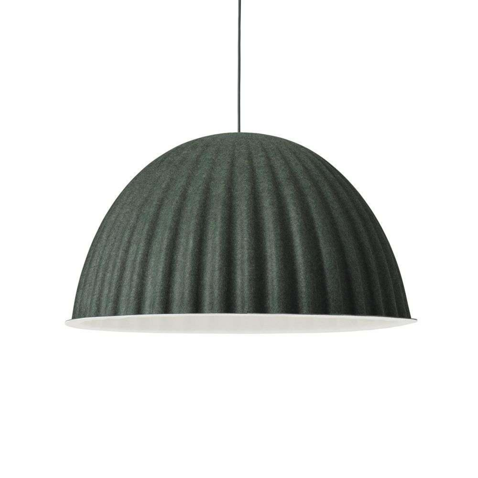 Under The Bell Závěsná Lampa Ø82 Dark Green - Muuto