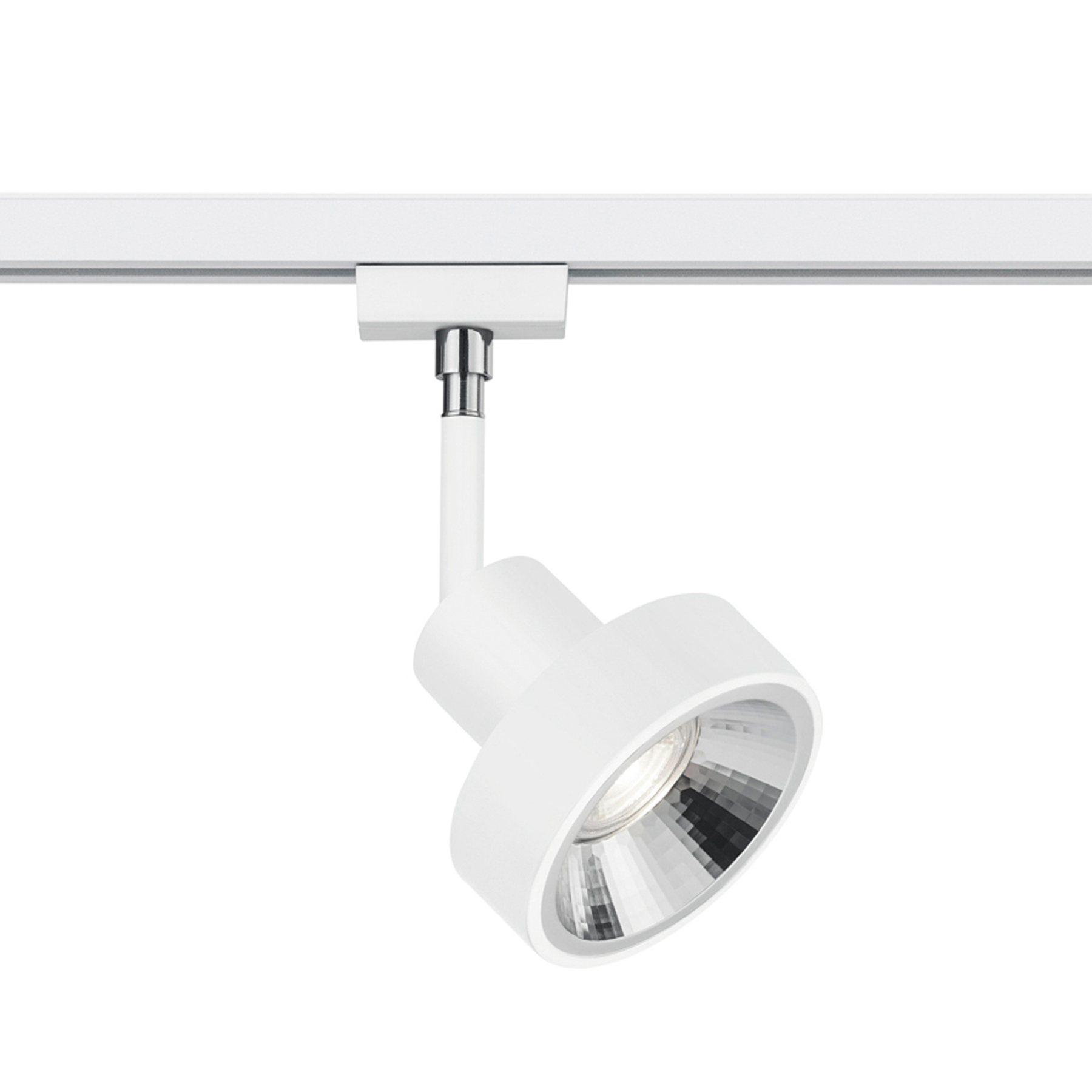 Trio Lighting DUOline 780701 2-circuit spot GU10, white, for Living / Dining Room, metal, GU10, 25 W, energy efficiency: A++, L: 13 cm, H: 20 cm