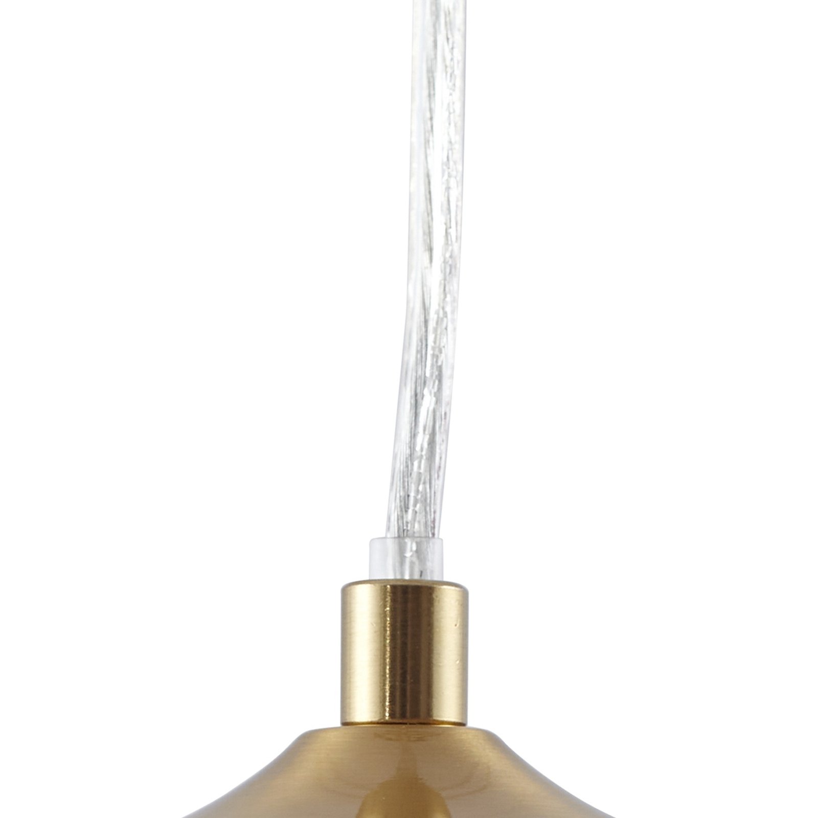 Piatra Lustră Pendul Opal/Alamă - Lindby