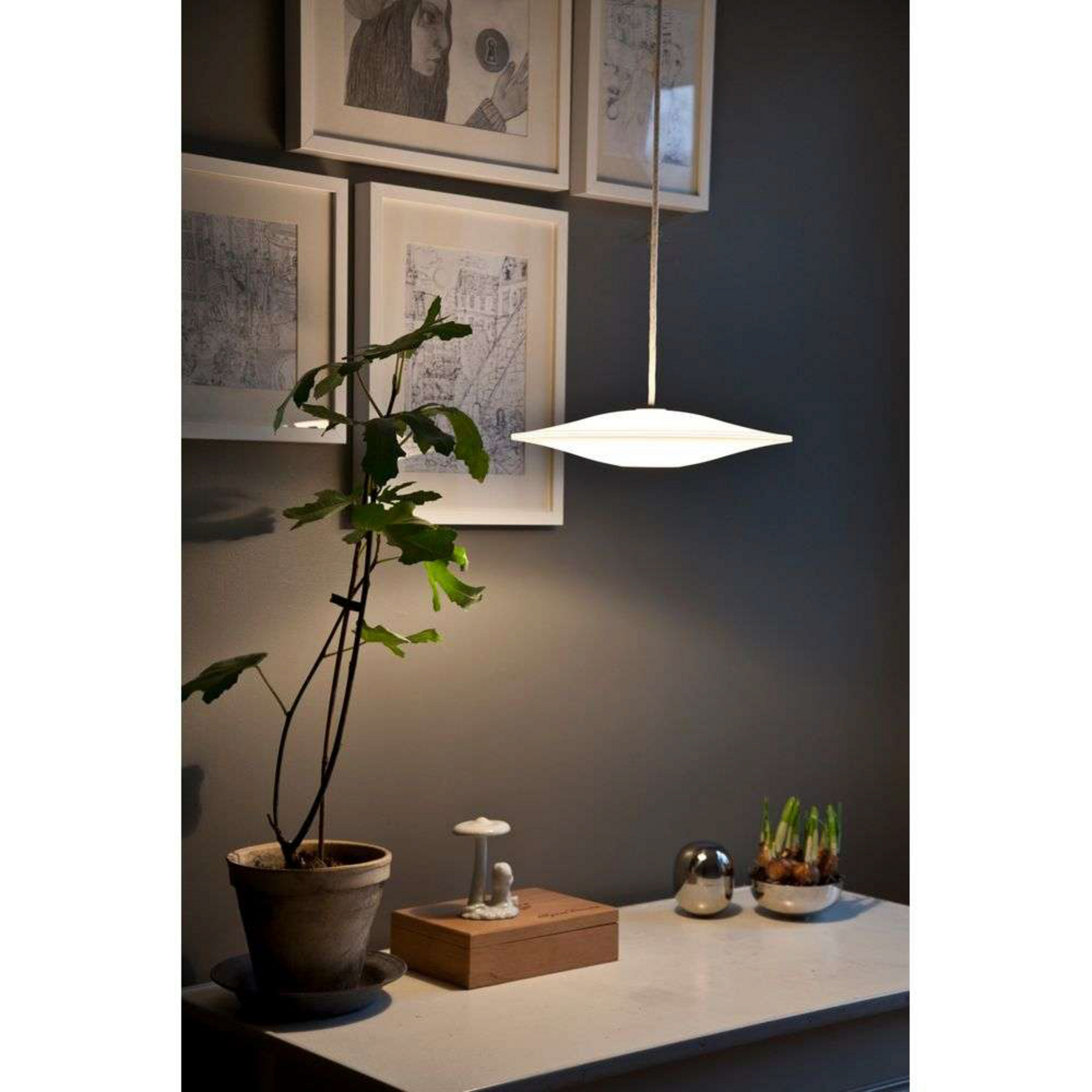 Sinus 330P LED Lustră Pendul - Piet Hein