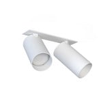 Spot encastré Mono Surface II, à 2 lampes, blanc, GU10