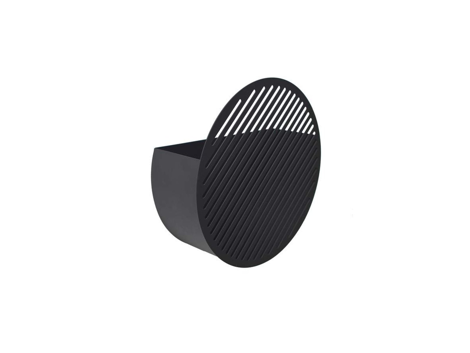 Diagonal Wall Basket Large Ninja Black - Swedish Ninja