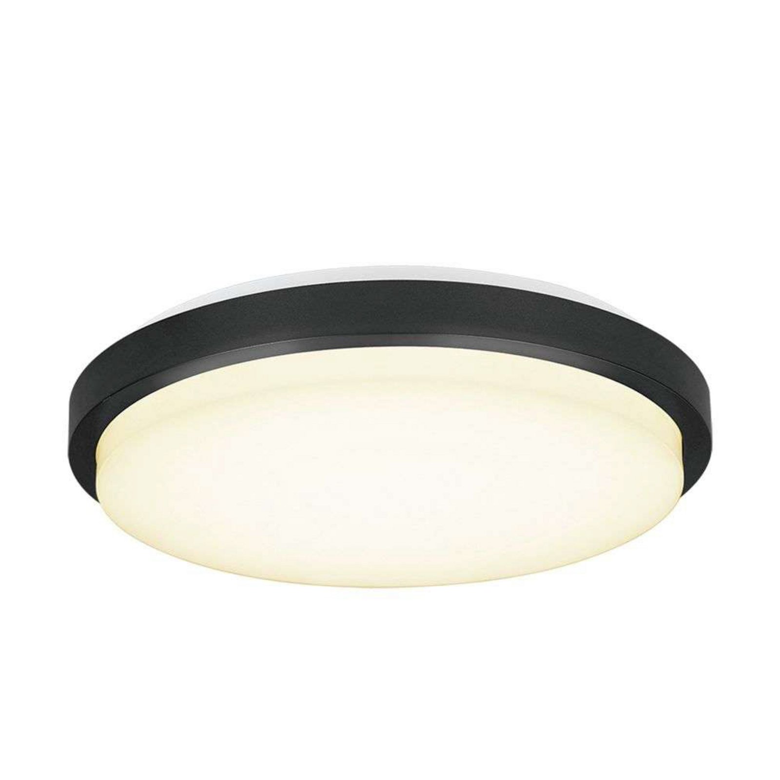 Upscale LED Ceiling Lamp Ø22 Black - Halo Design