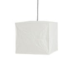 Abajur HAY Cube, altura 40 cm, branco, papel