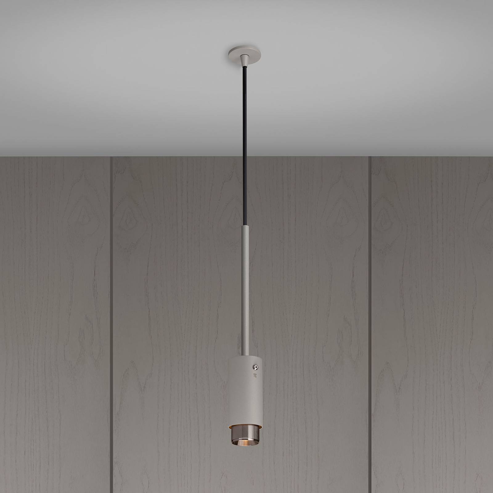 Buster + Punch Exhaust lampa wisząca szara/stal
