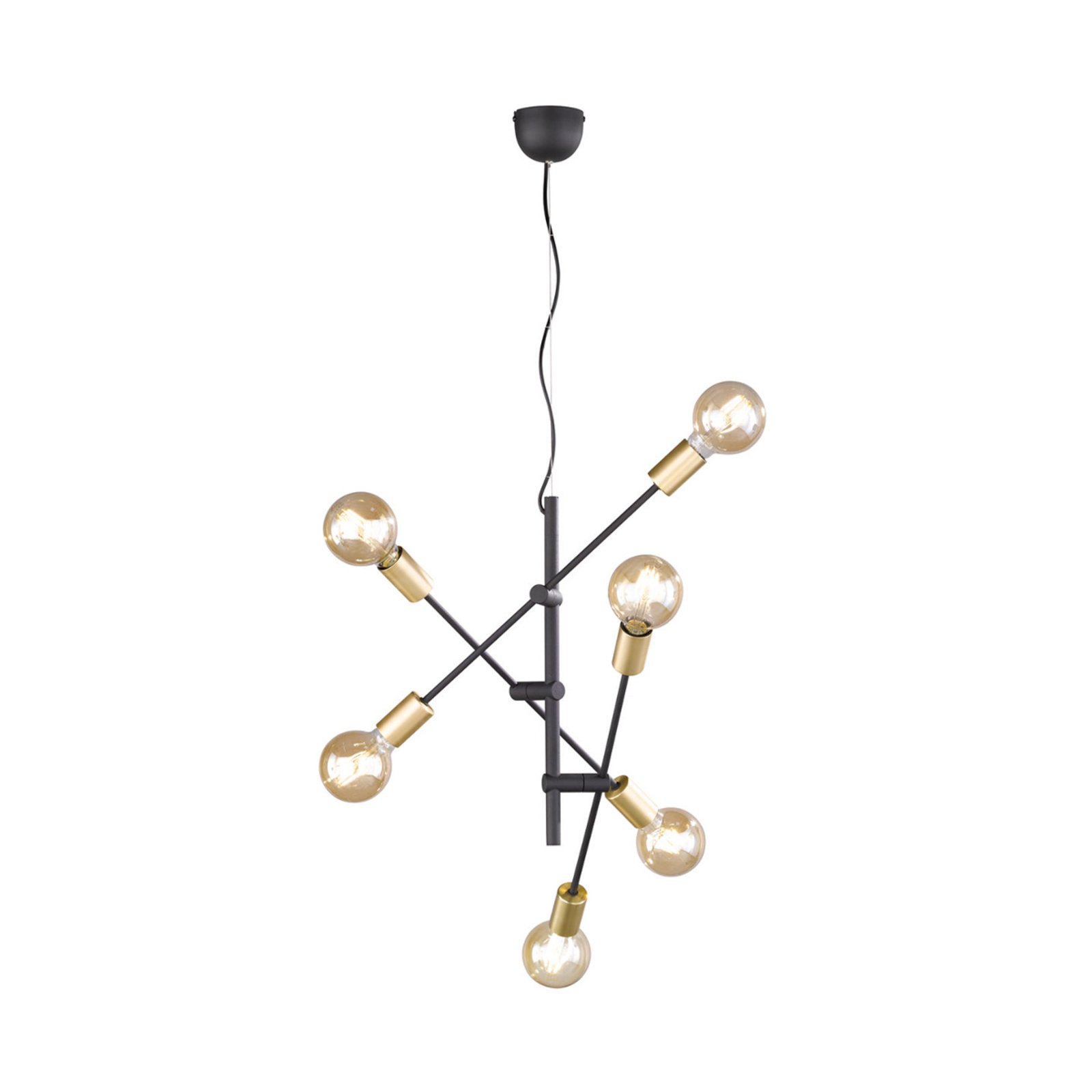 Lámpara colgante Cross en diseño minimalista