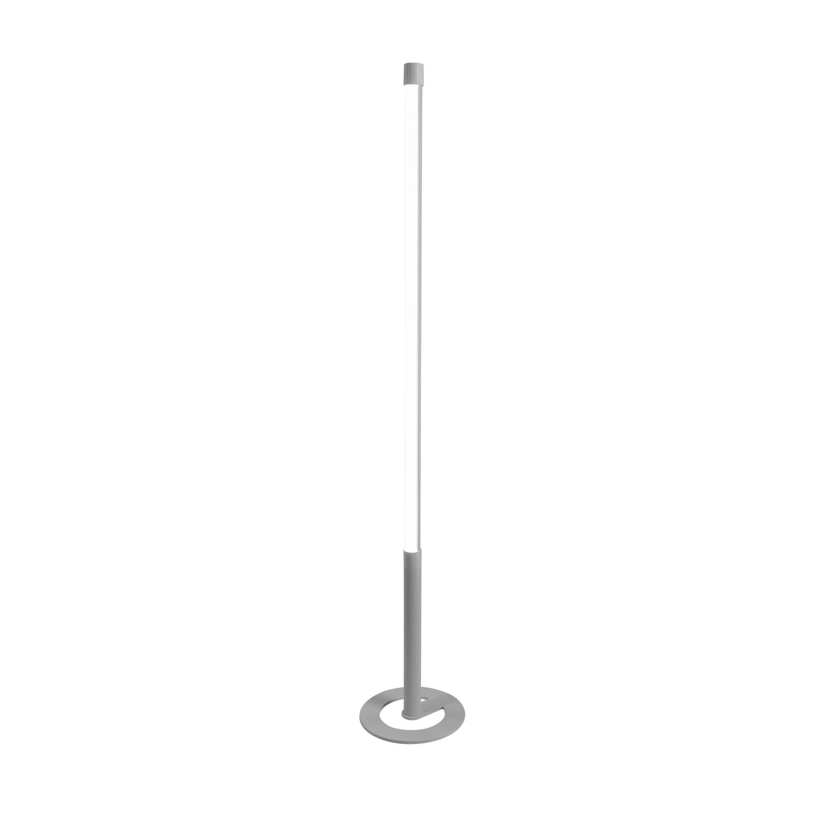 Lampadaire LED Wandie avec fonction RGBW blanc