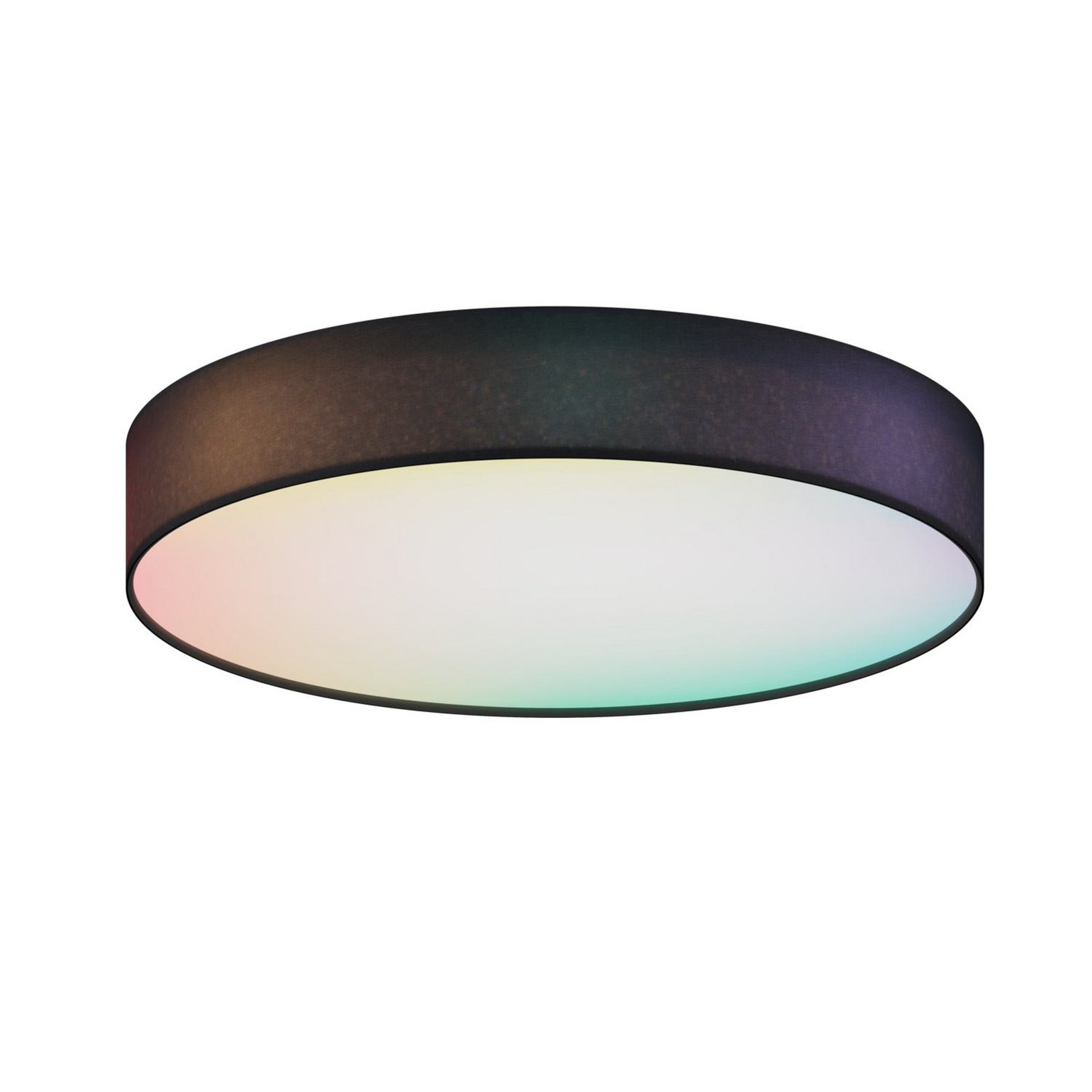 Calex Smart LED ceiling light Fabric, Ø 40 cm, RGBW, dimmable