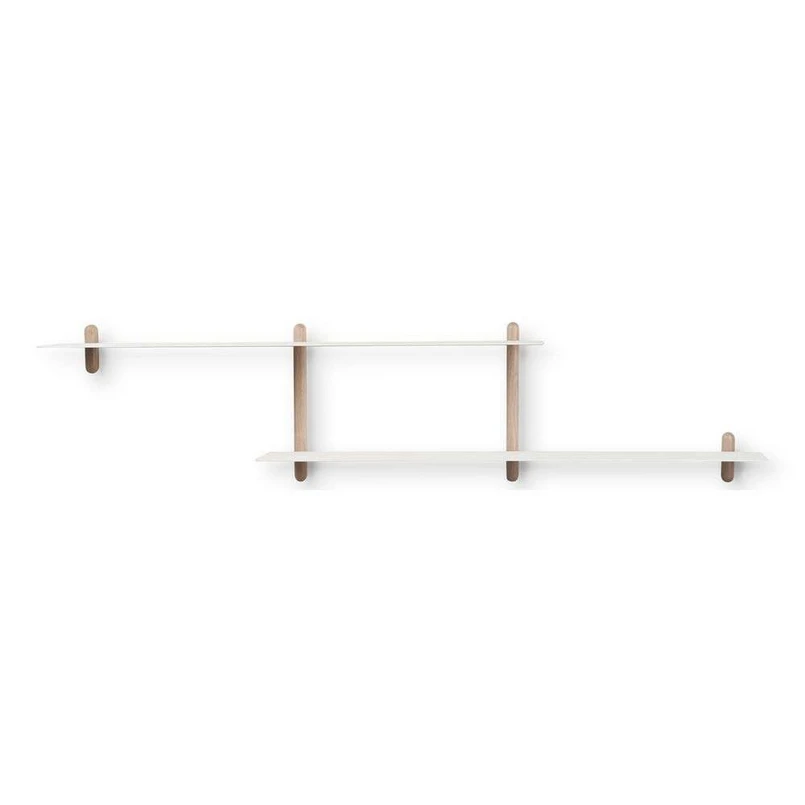 Gejst Home Accessories – Nivo Hylla Large H Ljus Ek/VitGEJST
