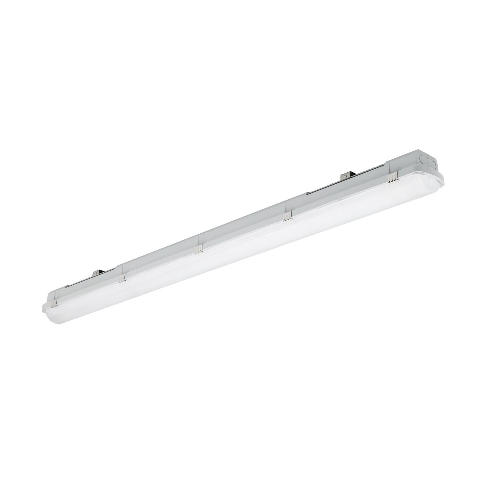RESISTO LED fénycsöves világítás, világosszürke, 120 cm, 17 W, 840 IP66