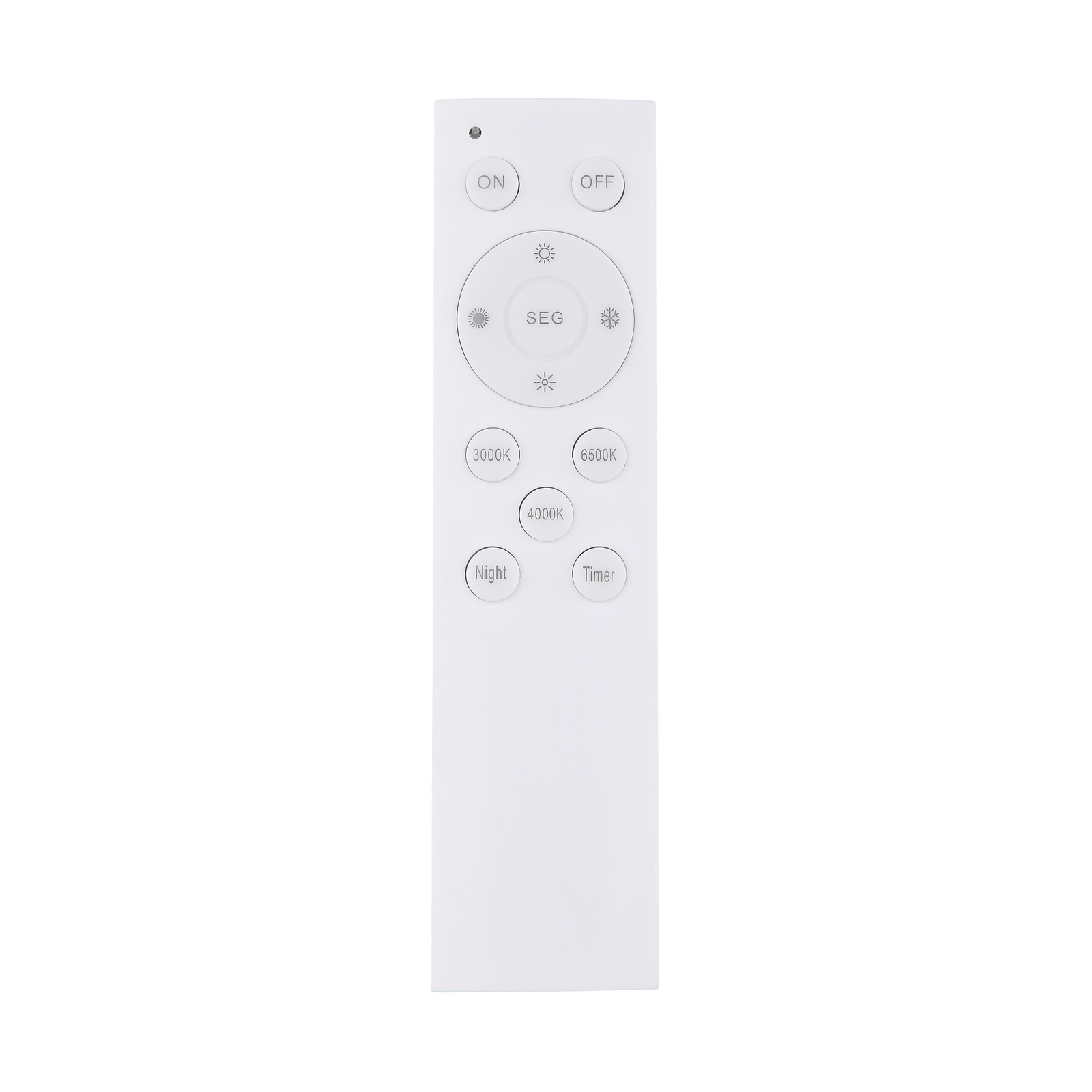 LED ceiling lamp Jessy, 80x20cm with remote control