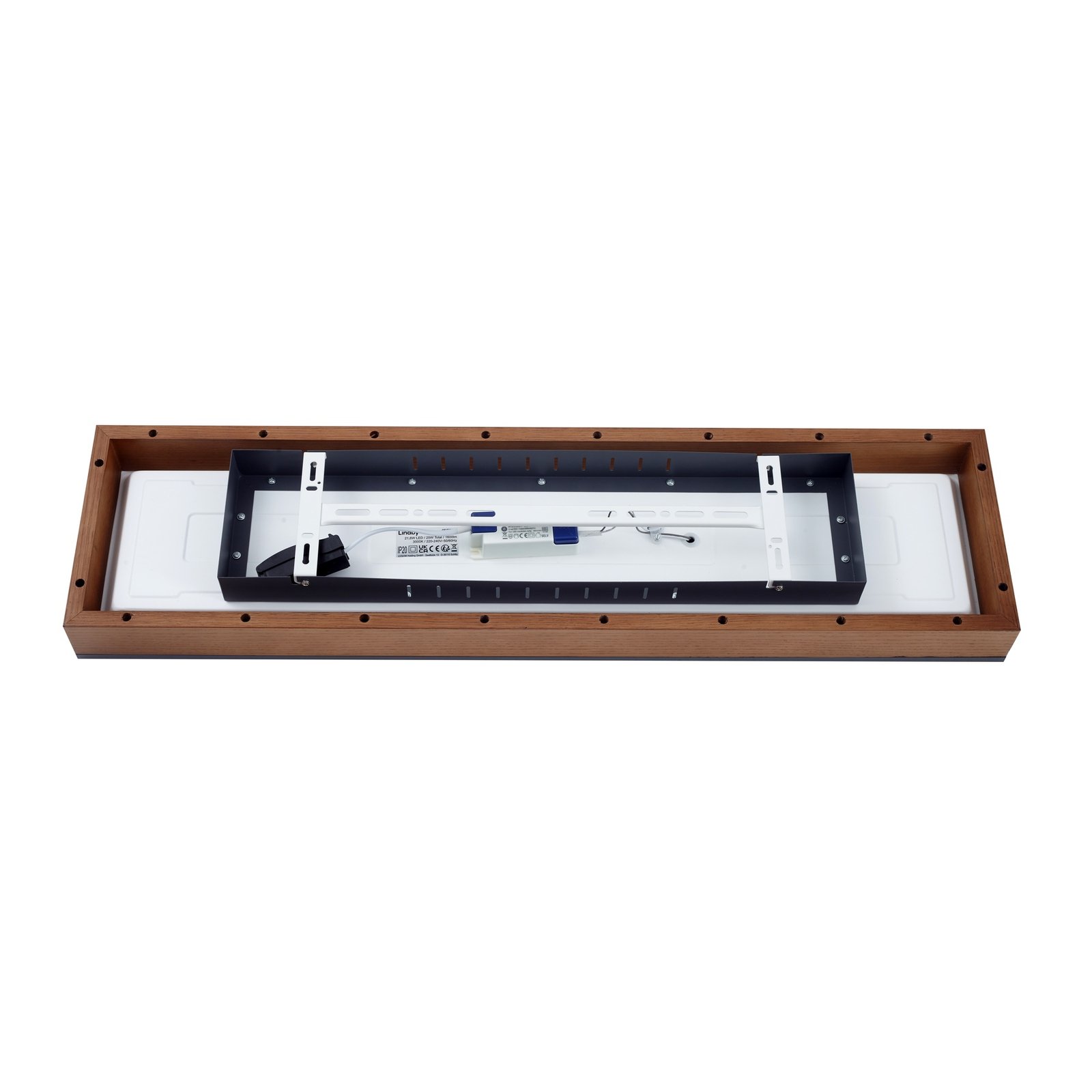 Laviona LED Taklampe L80 Wood/White - Lindby