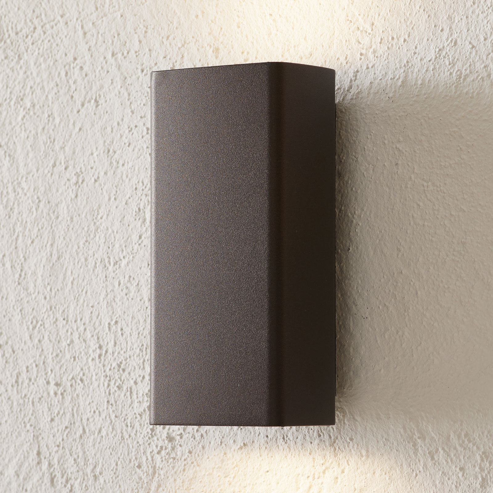 Flos Climber Up & Down 87 LED outdoor wall lamp, 10°, die-cast aluminium, 6 W, energy efficiency: A+, W: 8.7 cm, H: 17.5 cm