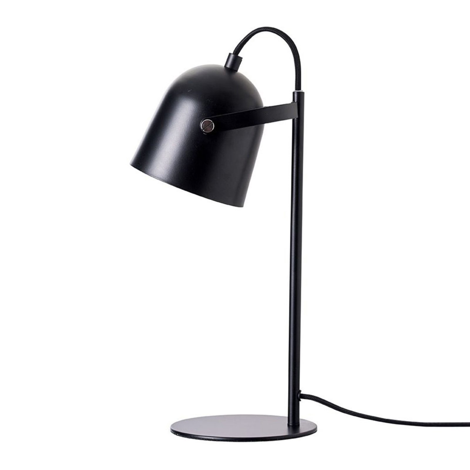 Dyberg Larsen Oslo stolní lampa z kovu, černá