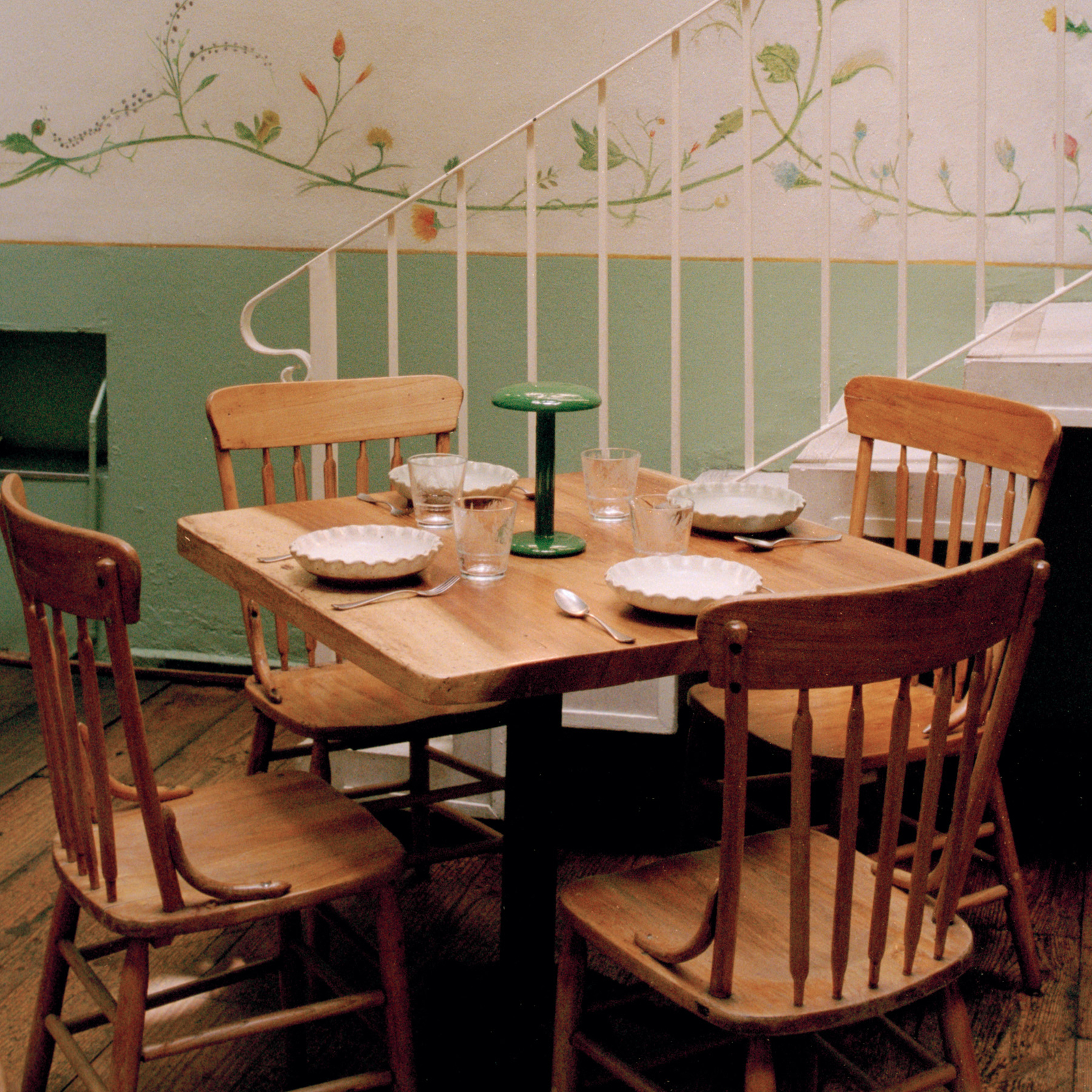 Gustave Portable Tischleuchte Lacquered Green - Flos