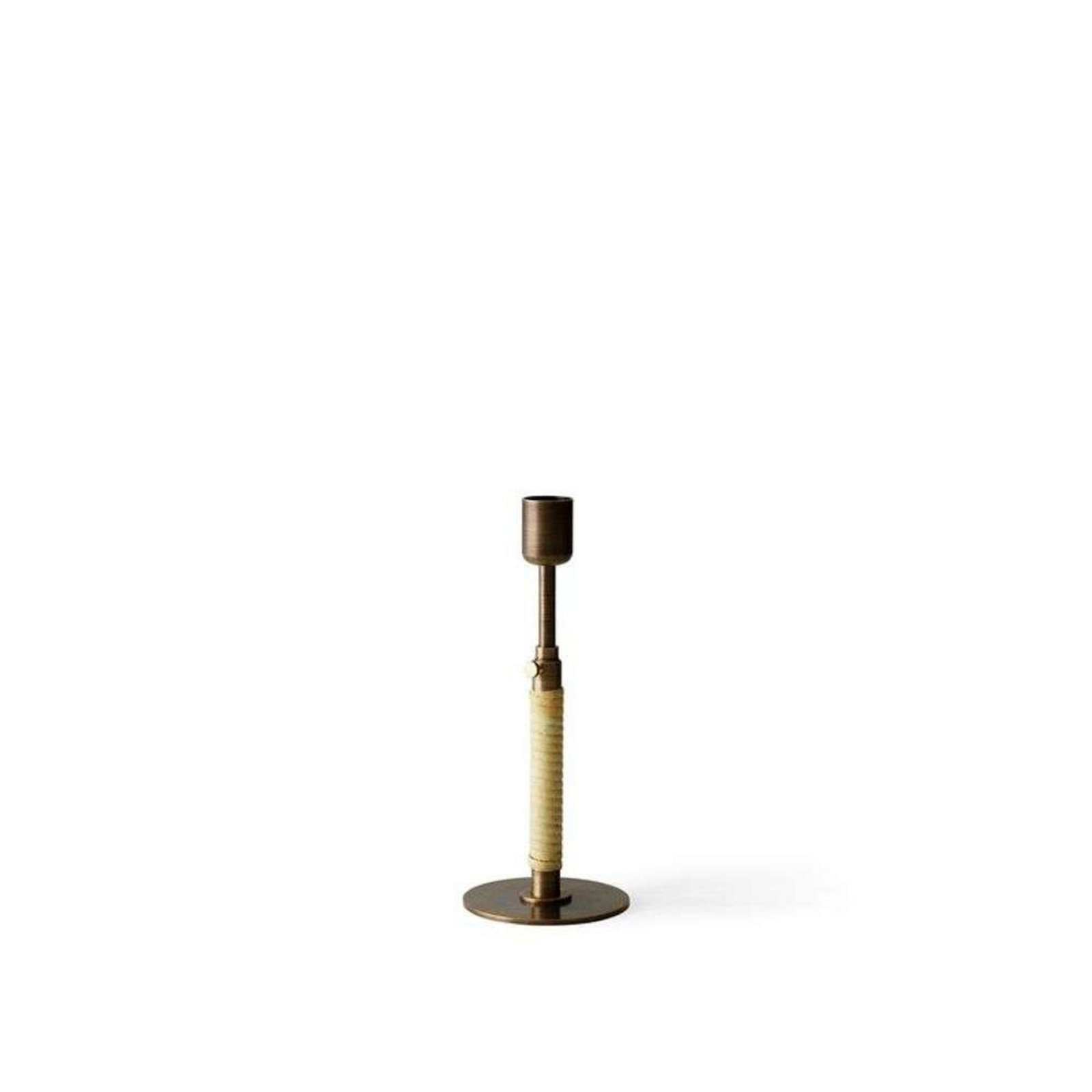 Duca Ljusstake Bronzed Brass - Audo Copenhagen