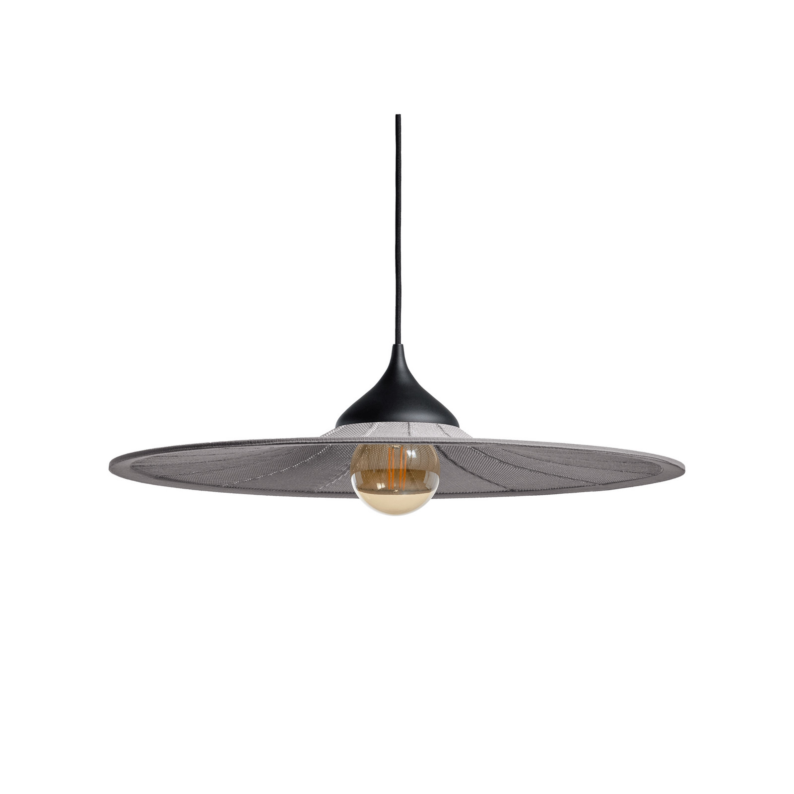 Suspensie Easy Light Bloom IP20 Ø 60 cm gri perlat