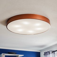 Loftlampe Cleo 800, Ø 78 cm kobber
