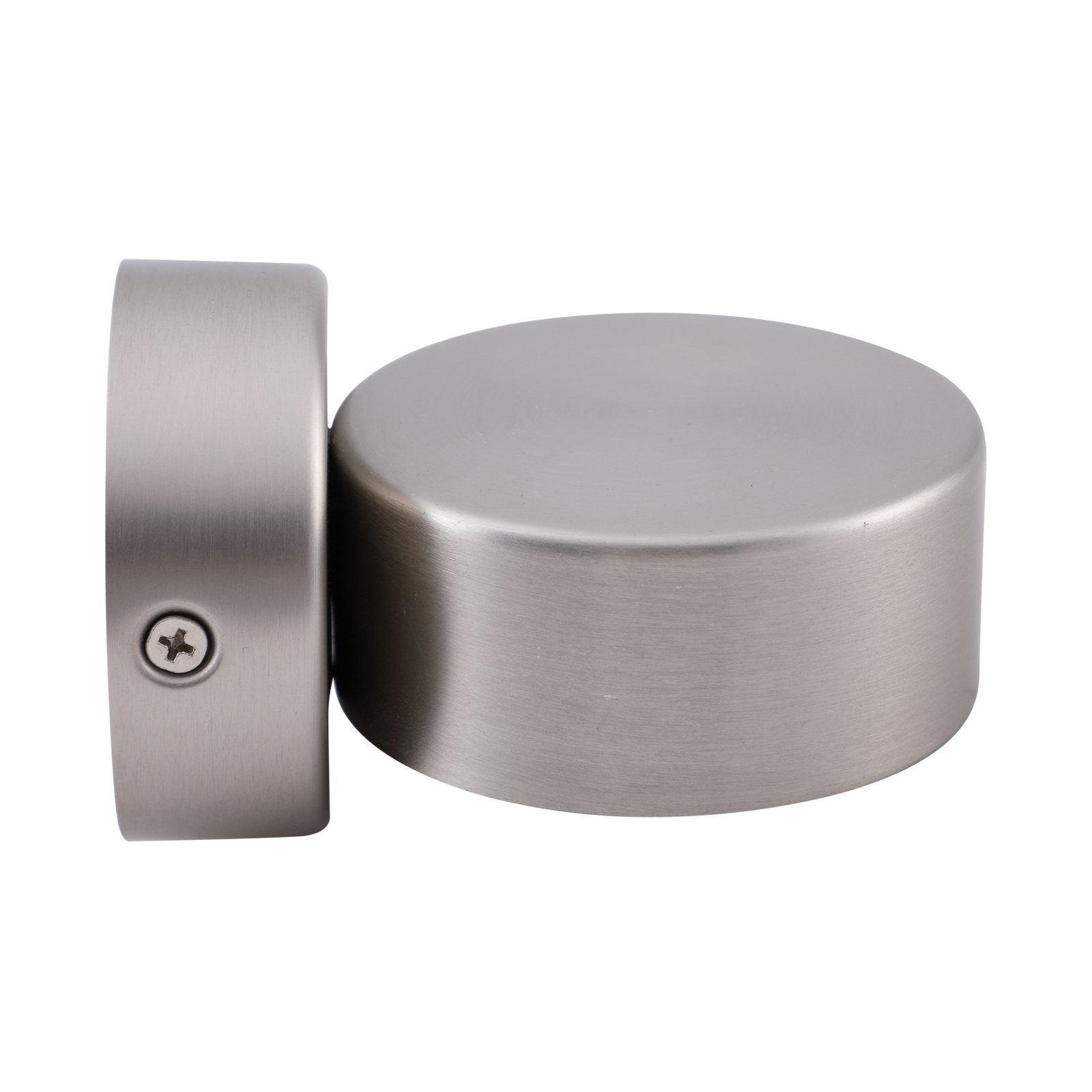 Lindby Aplică de perete Jyla, nichel, soclu în partea inferioară