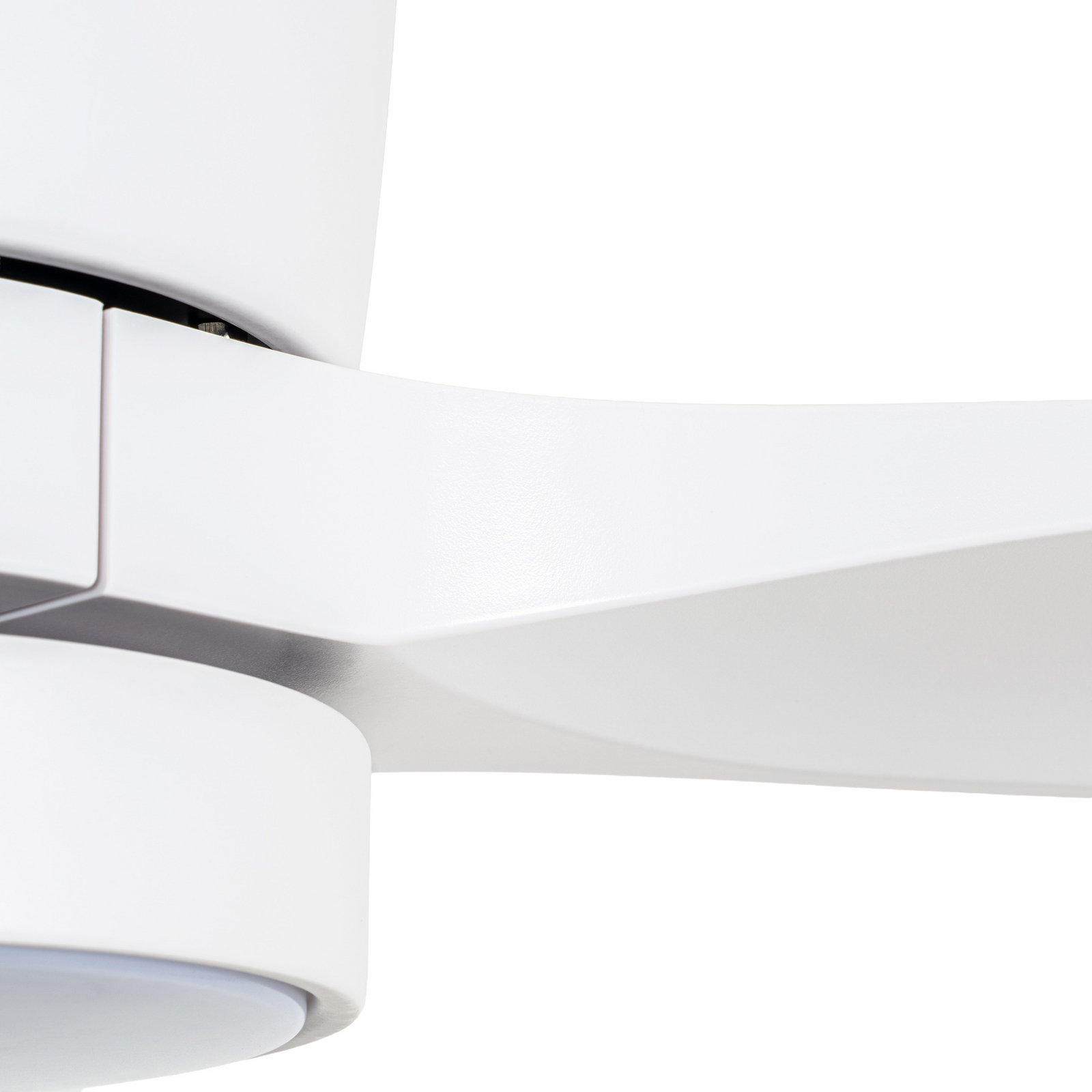 Lucande LED-Deckenventilator Sorin, weiß, CCT, IP44