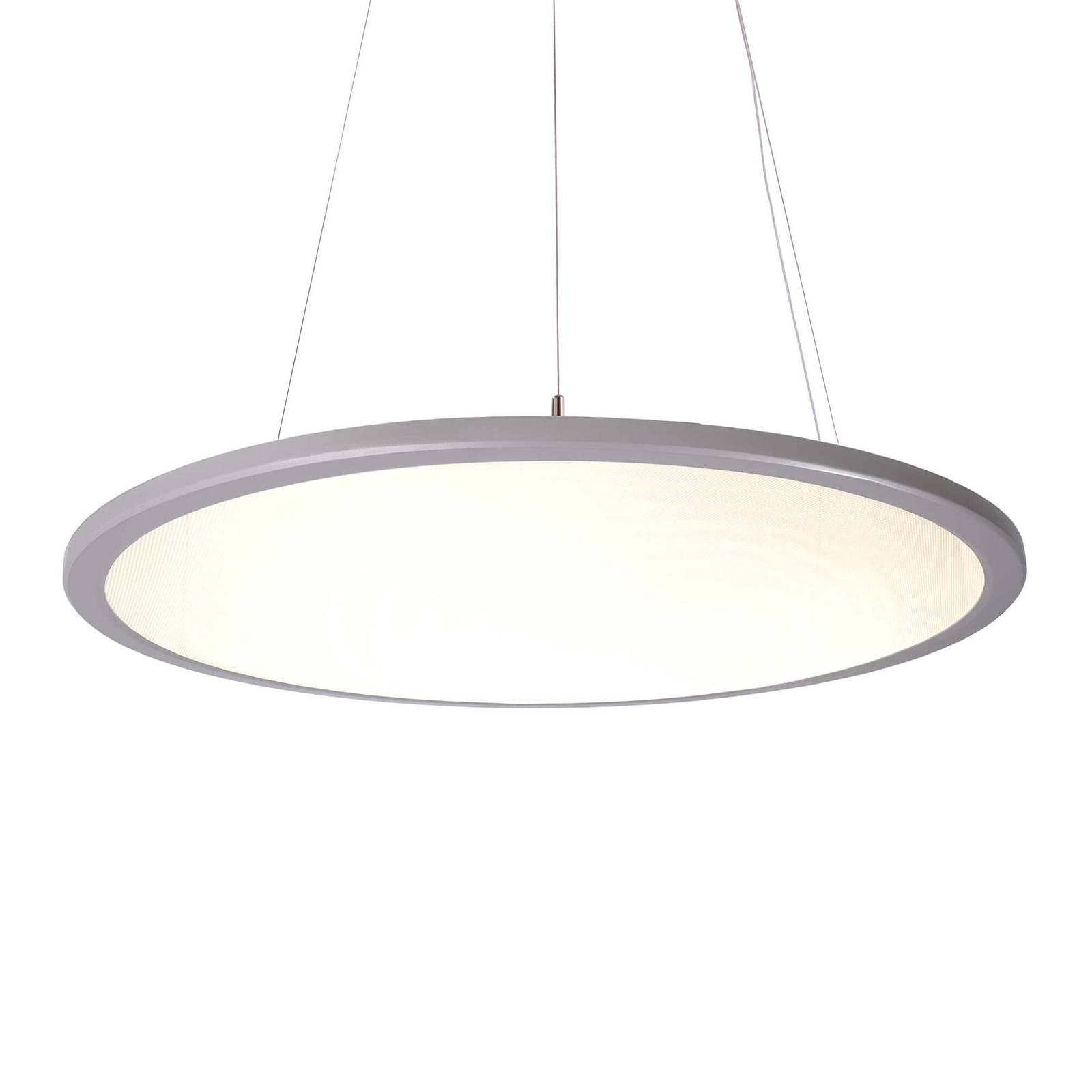 Lampa wisząca LED 3420 okrągła, 3 000 K aluminium