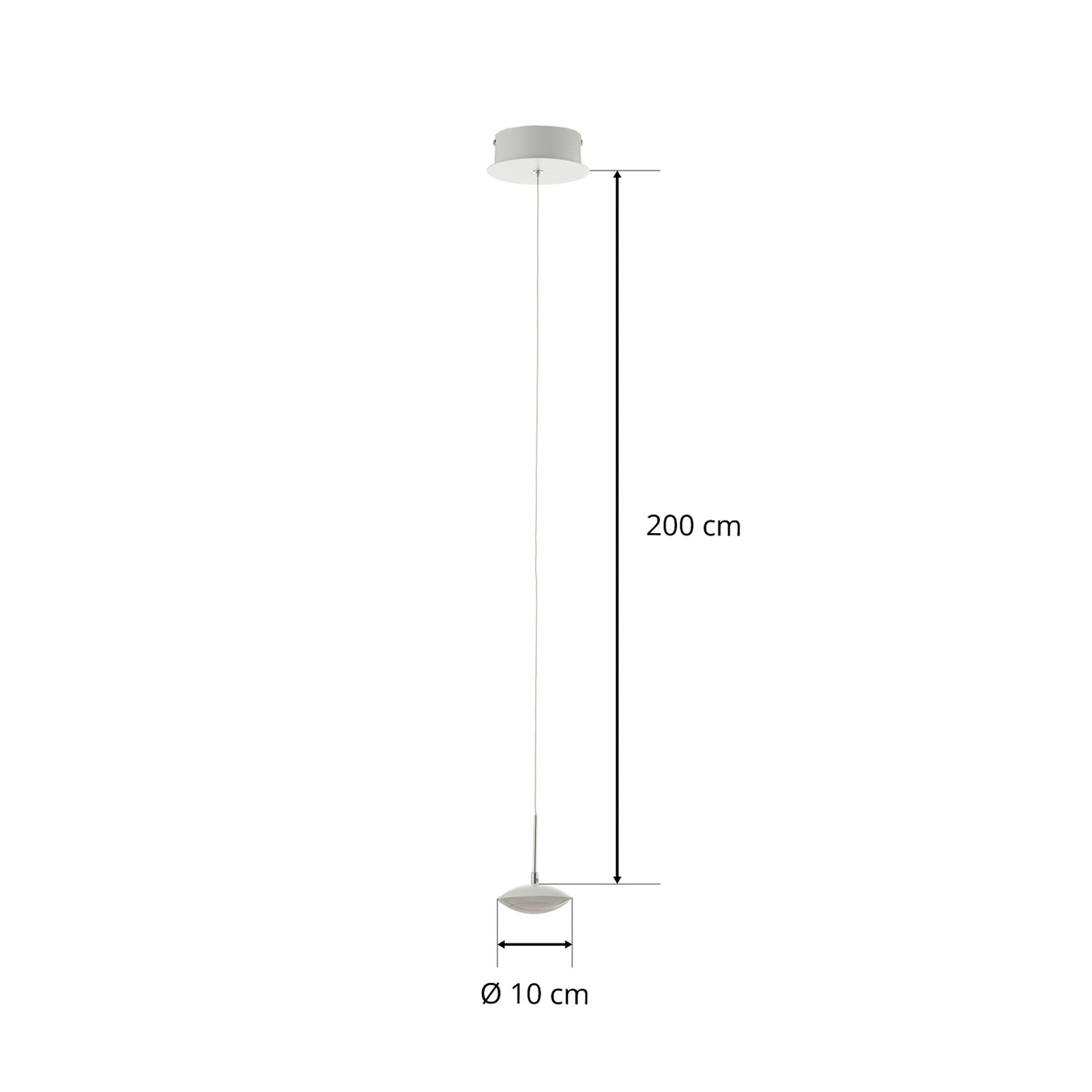 Hale - ozdobné LED závěsné světlo