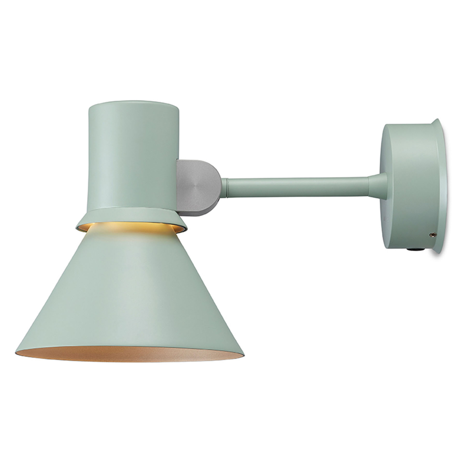 Anglepoise Type 80 W1 wall lamp, pistachio green