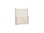 String Wall Magazine Holder Red/White - Hübsch