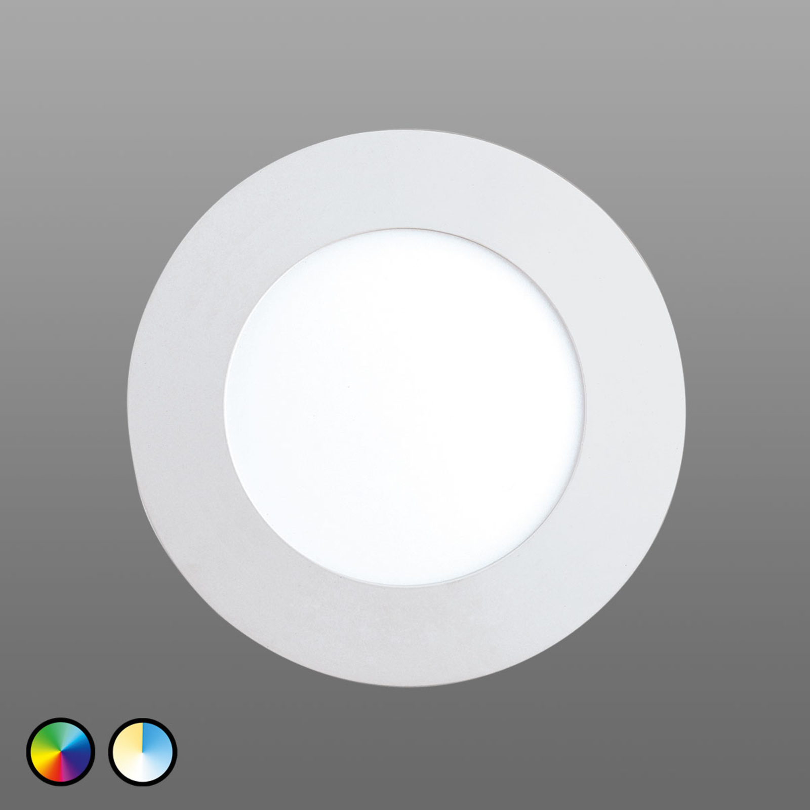 EGLO connect Fueva-C LED-Einbauleuchte weiß