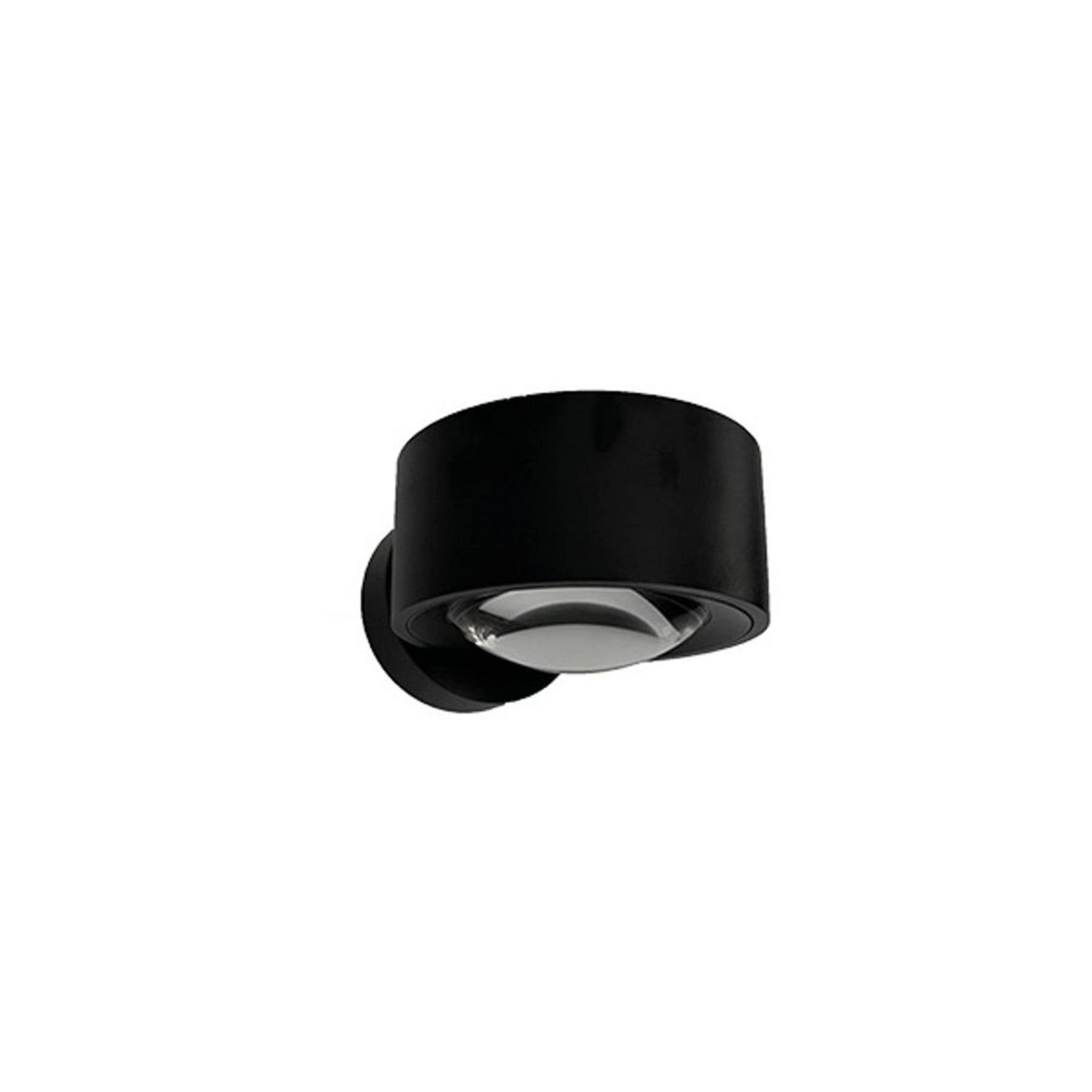 Easy Lens W120 Wandleuchte 1800-2700K DTW Black ANTIDARK - Wohnzimmer - Aluminium
