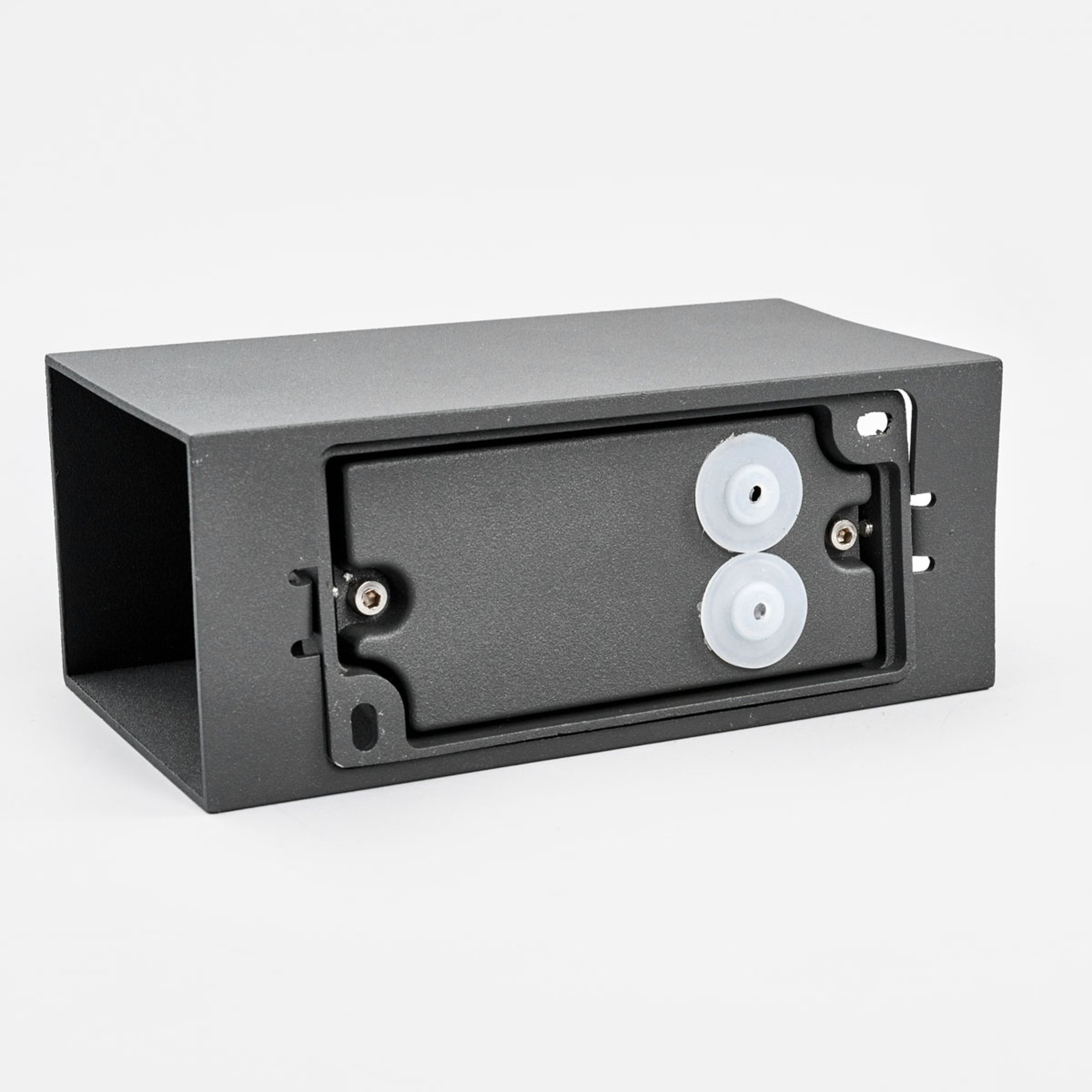Mikka Außenwandleuchte IP54 Dark Grey - Lucande