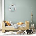 Scandi forest ceiling light, mint green, Ø 29 cm, 3-bulb, E14